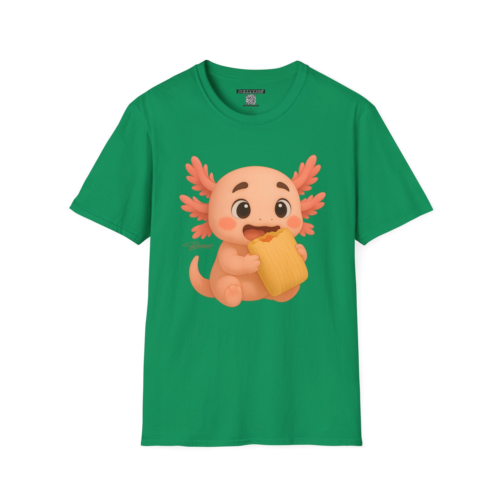 PeroLike X HyperPop®: Axolotl Tamal │ Softsyle T-shirt