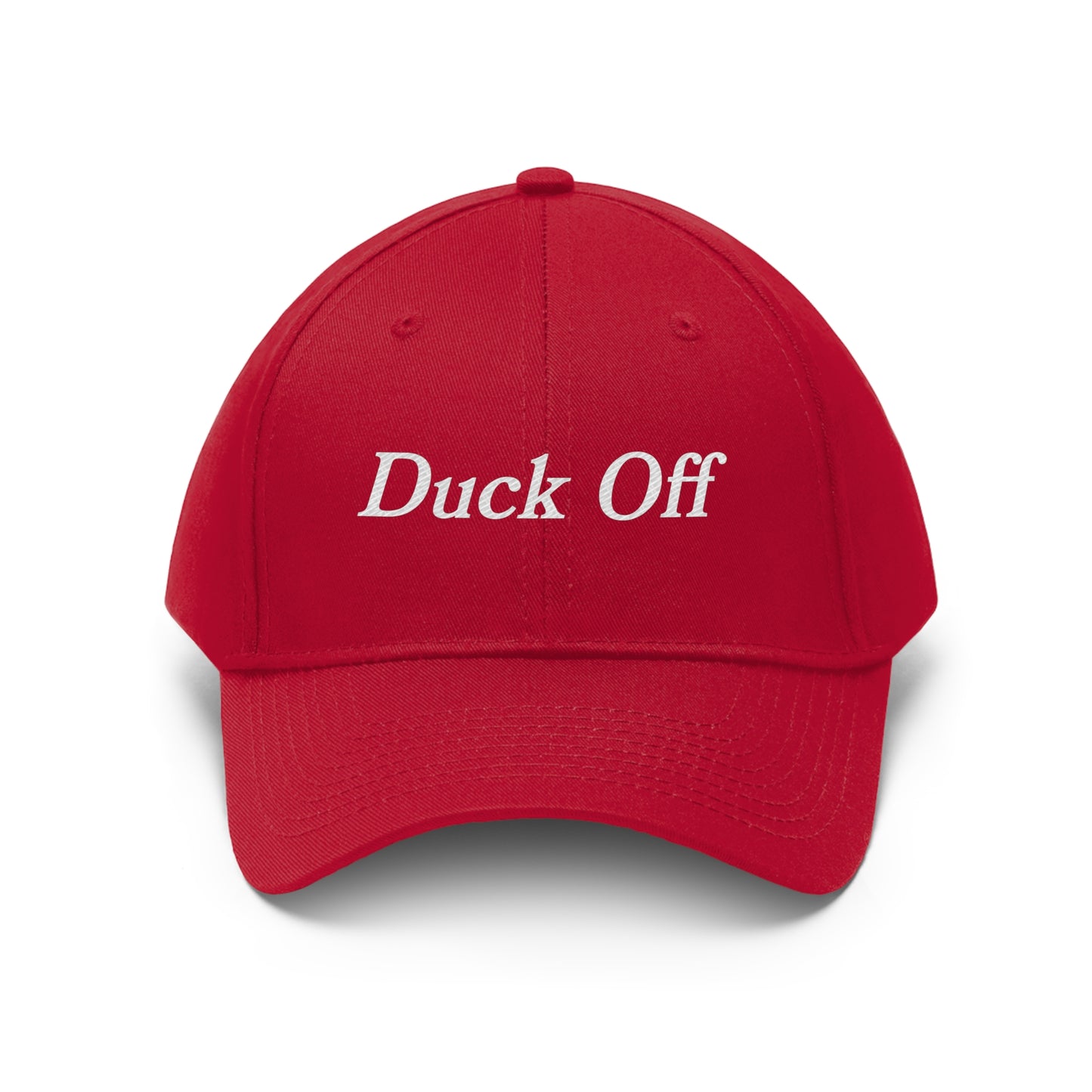 Duck Off │ Unisex Twill Hat