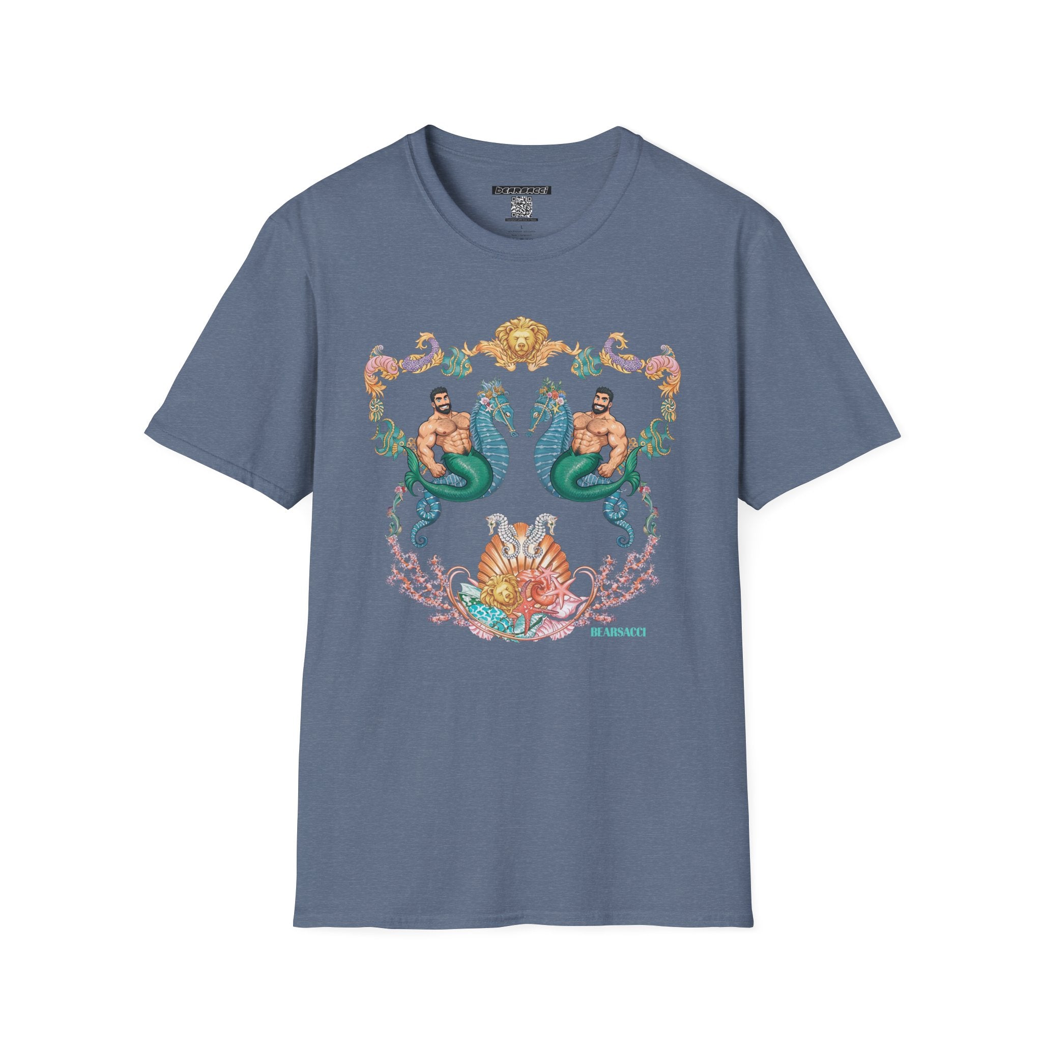 FakeDesigner®: Coral Fantasy: Bearoque Edition │ Softsyle T-shirt