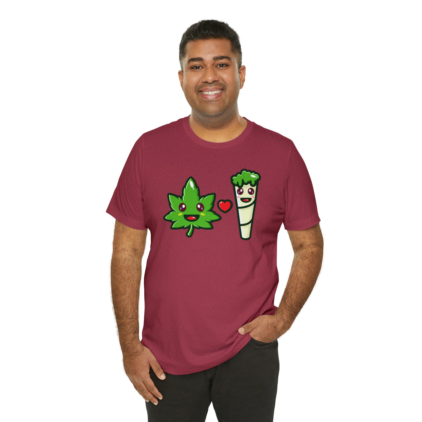 Stoney: Leafy Loves Blunty  │Premium Jersey T-shirt