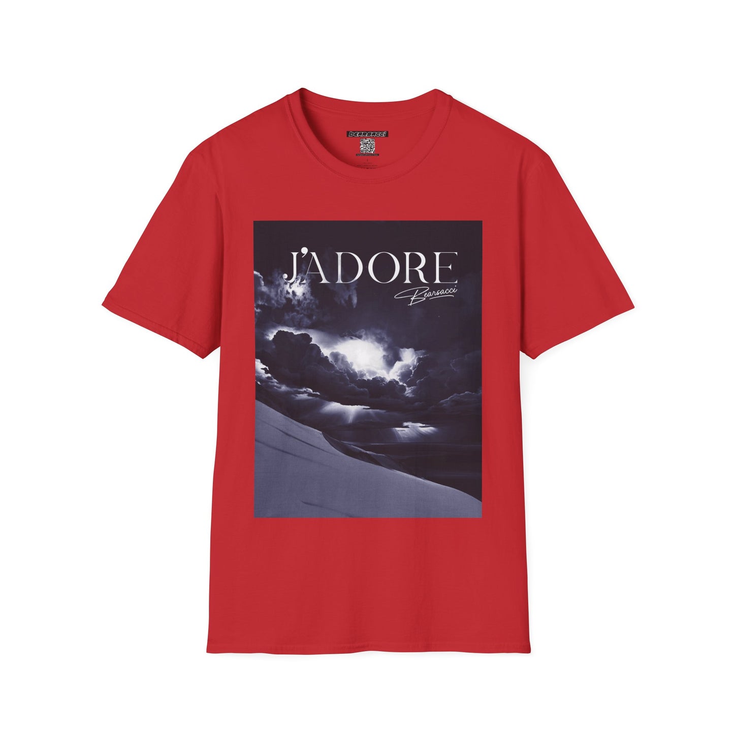 Fake Designer™: J'adore Bearsacci Solitude Is Dangerously Addictive (Dramatic Sky In Desert)│ Softsyle T-shirt