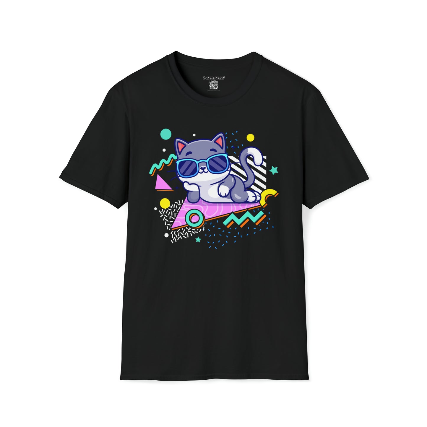 HyperPop™: Hella Dope 90s Cat │ Softsyle T-shirt