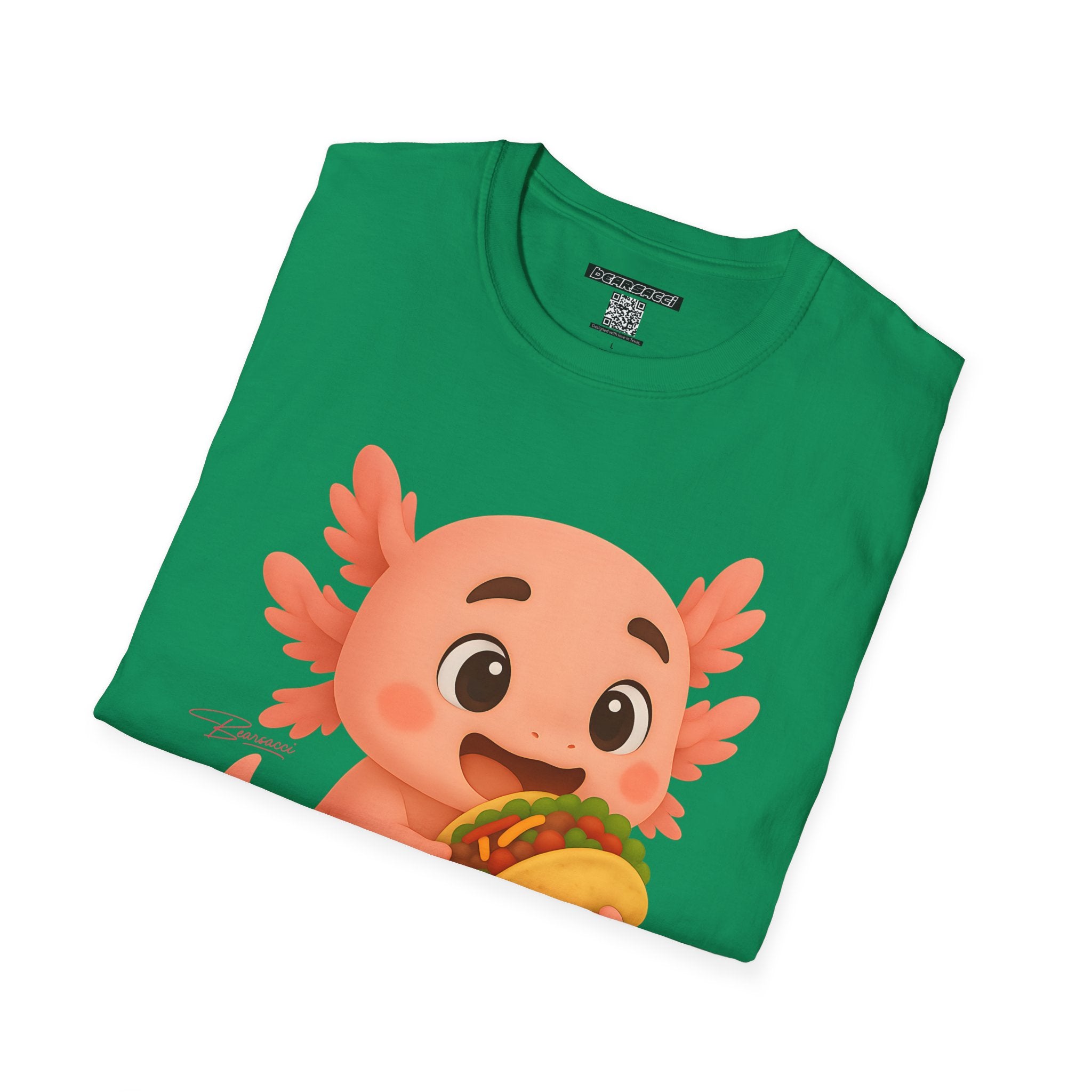 PeroLike X HyperPop®: Axolotl Taco │ Softsyle T-shirt