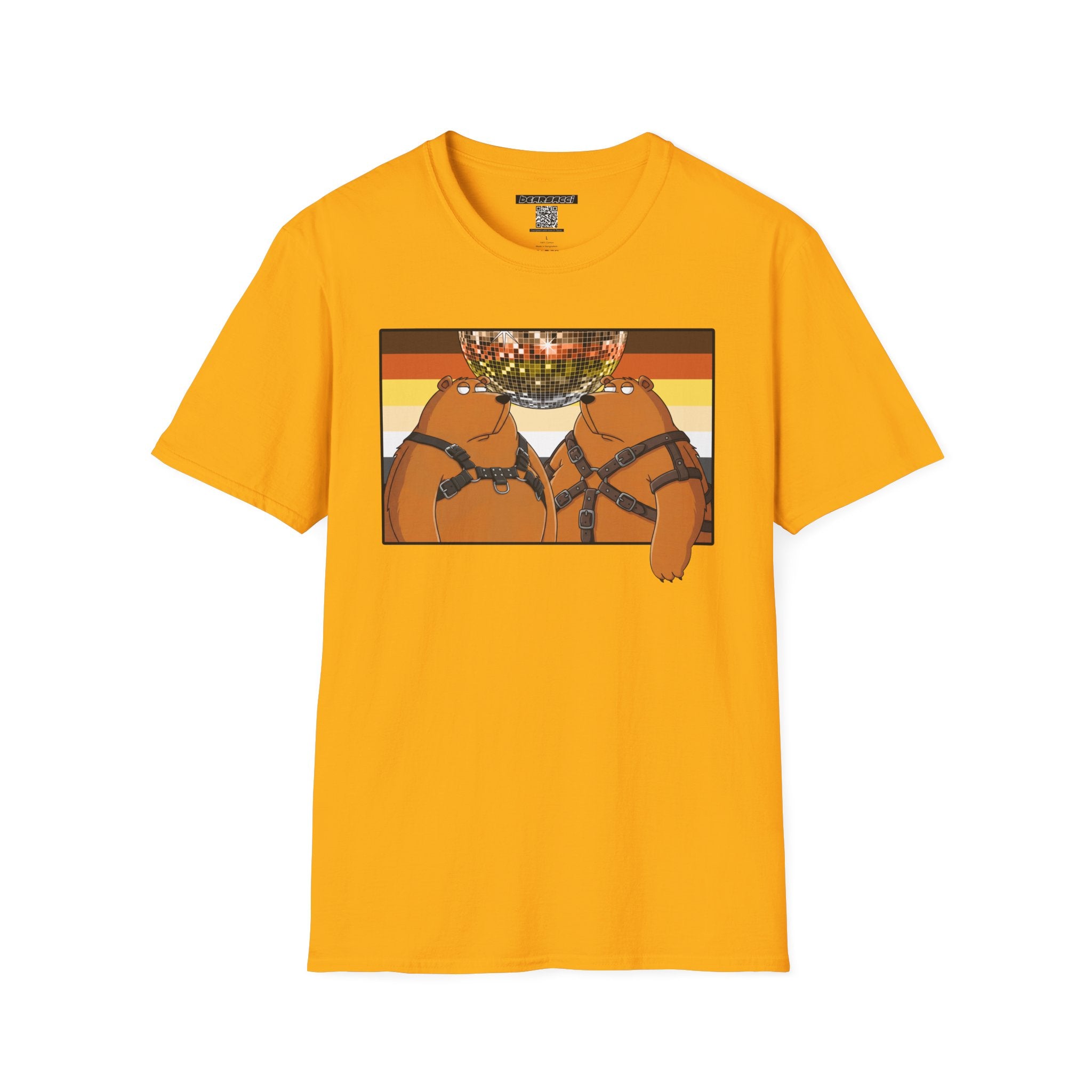 Bearmart®: Leather Bears Disco │Softsyle T-shirt