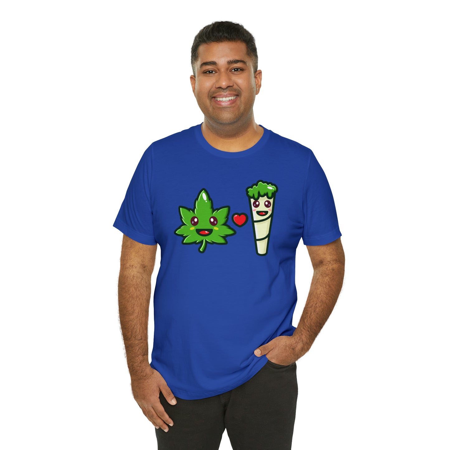 Stoney: Leafy Loves Blunty  │Premium Jersey T-shirt