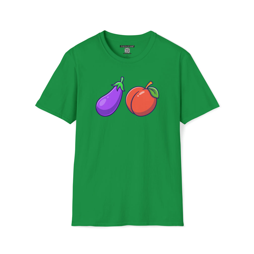 SlutPride™ X HyperPop™: Eggplant & Peach │ Softsyle T-shirt