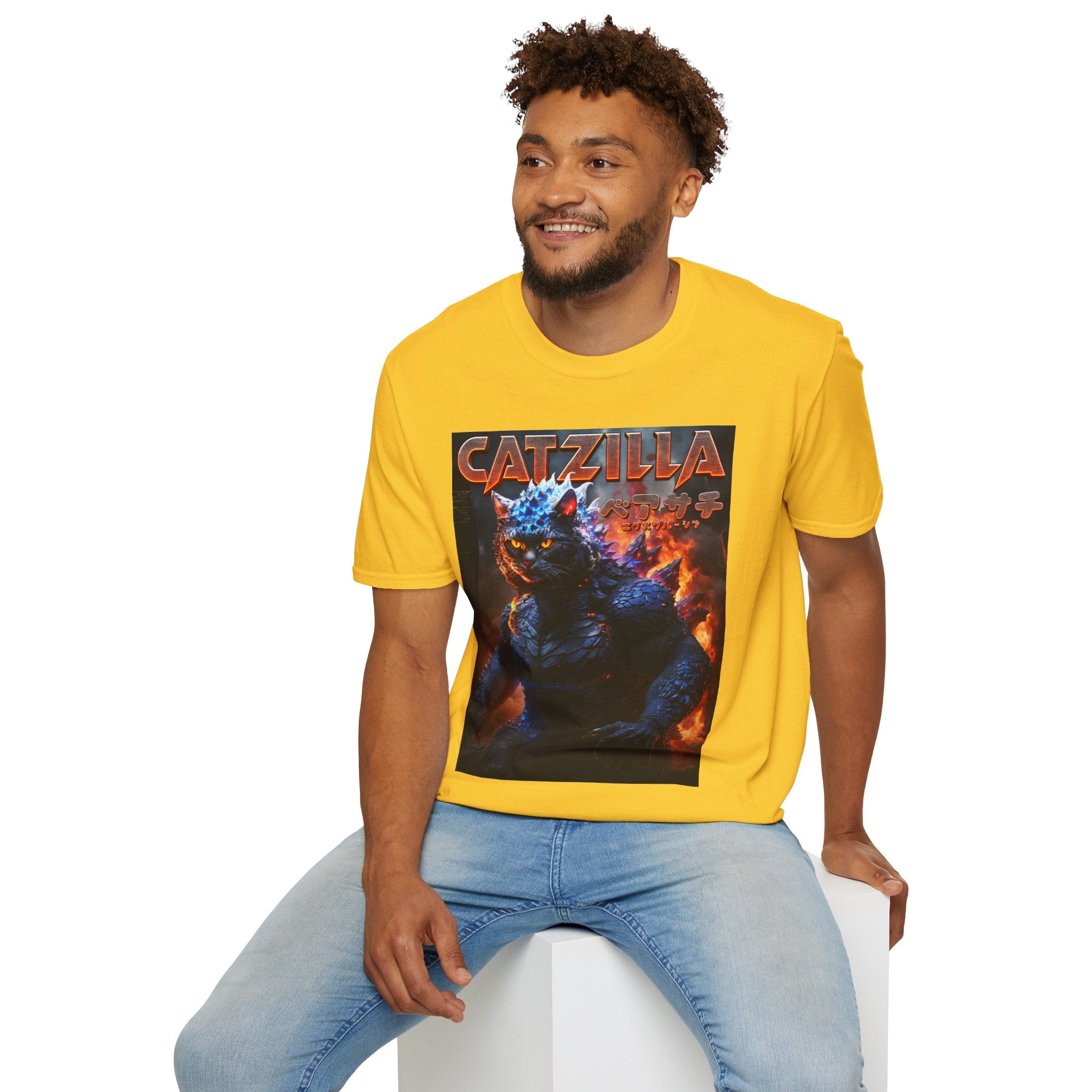 Fake Designer™: Catzilla │ Softsyle T-shirt