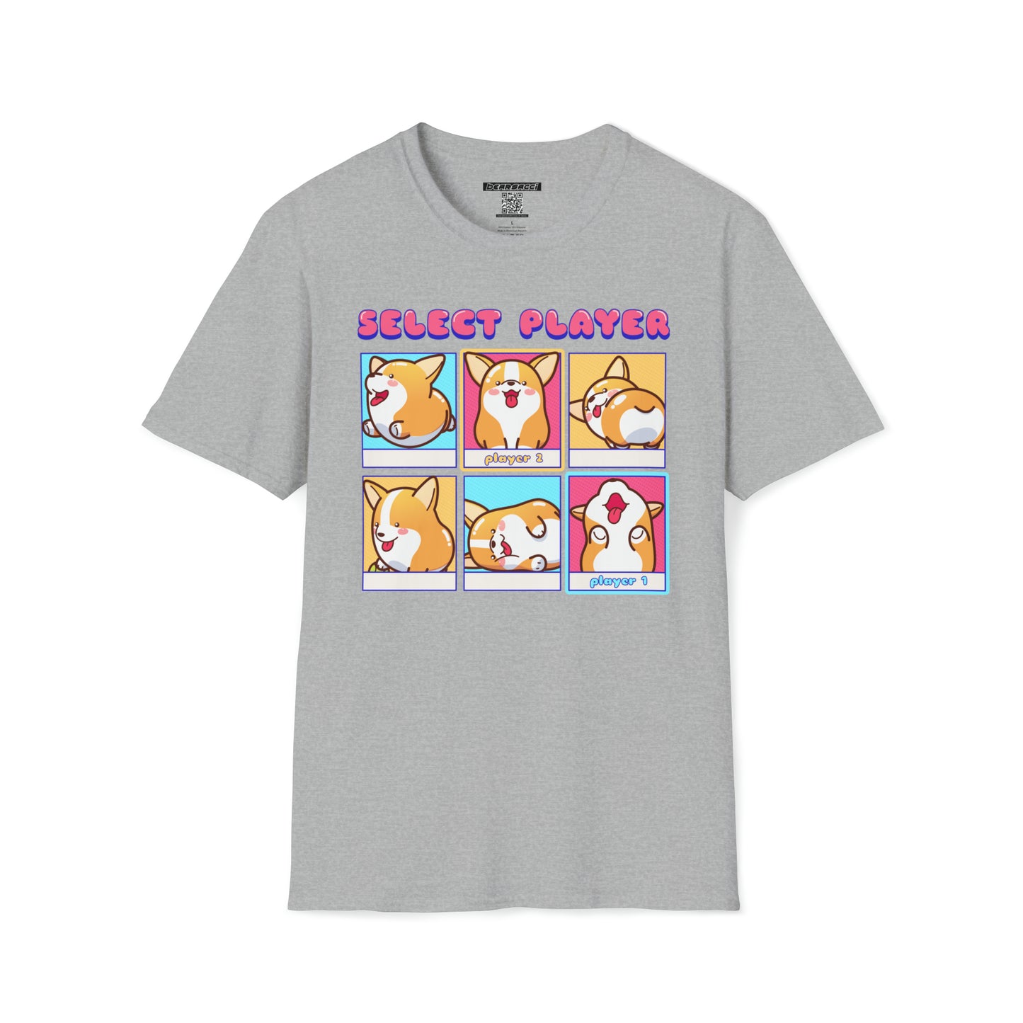 HyperPop™: Corgi Dog Select Player │ Softsyle T-shirt