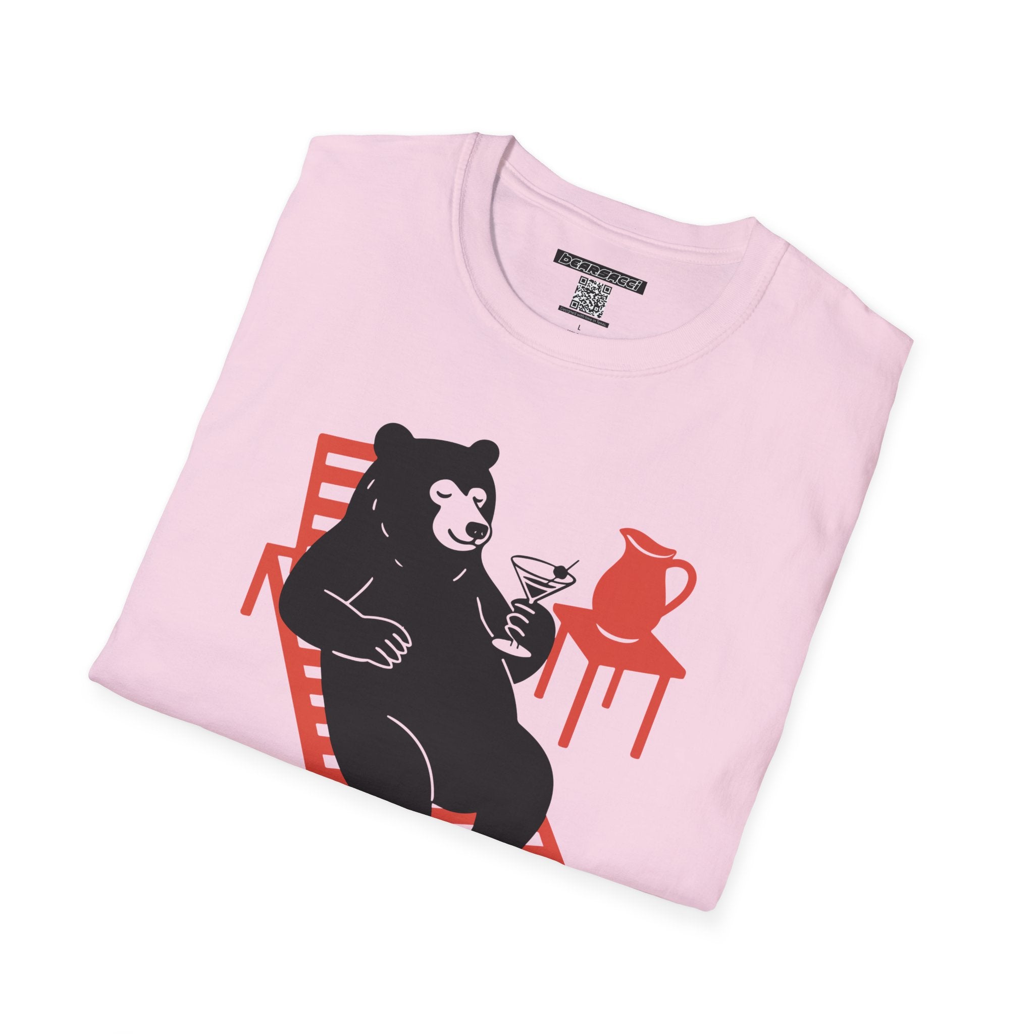 Bearsacci® X Wanderlust®: Sunday Funday Lazy Bear│ Softsyle T-shirt