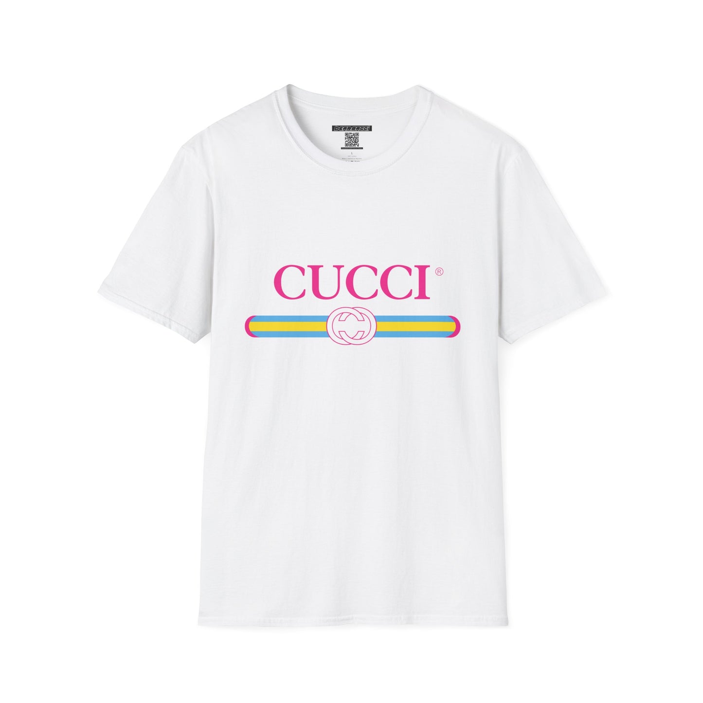 Fake Designer™ X SlutPride™: Cucci Bi Pride Colors│ Softsyle T-shirt