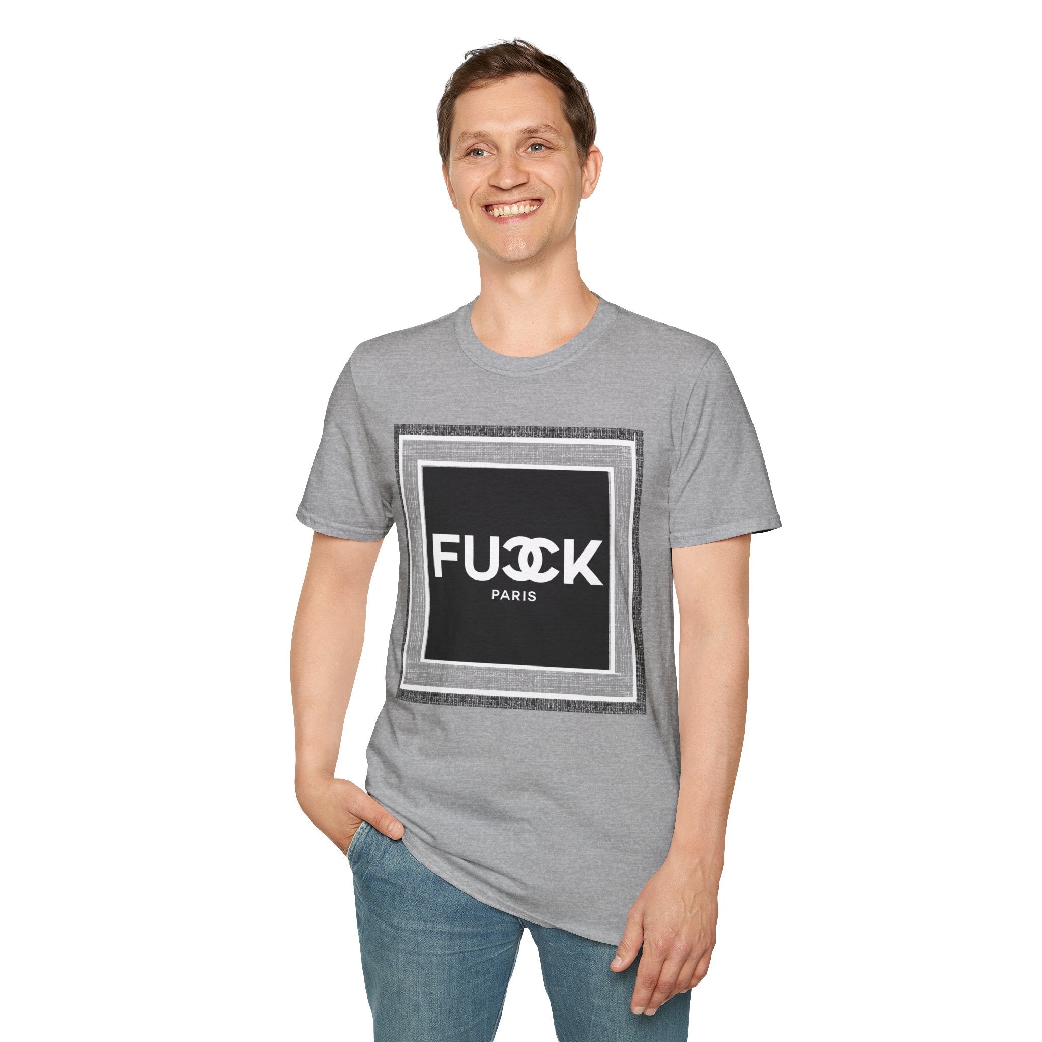 Fake Designer™: Fuck Paris│ Softsyle T-shirt