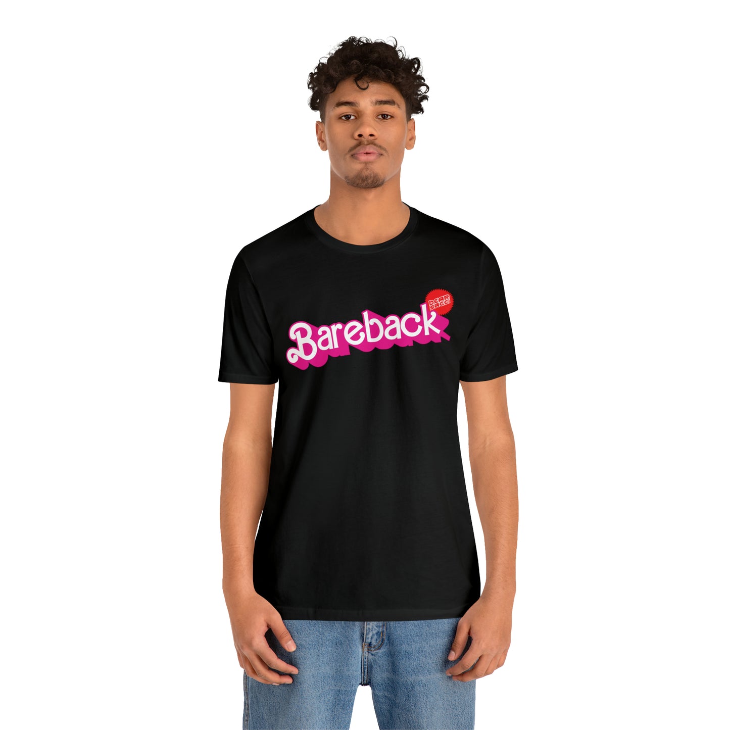 Bearbie™ X Slutpride™: Bareback Logo │Premium Jersey T-shirt