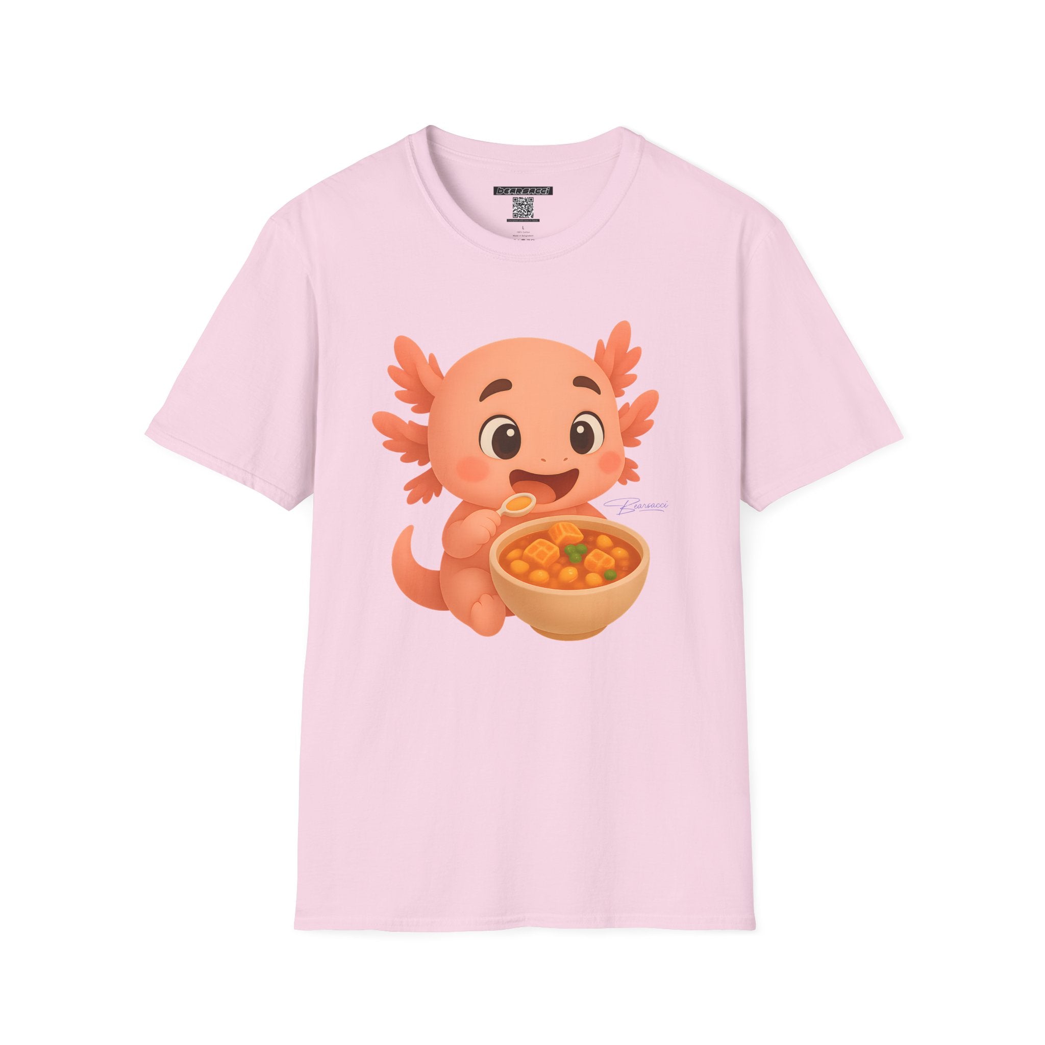 PeroLike X HyperPop®: Axolotl Menudo │ Softsyle T-shirt