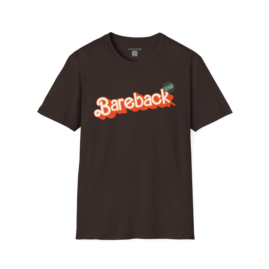 Bearbie® X Slutpride®: Bareback Logo (Hunter) │Softsyle T-shirt
