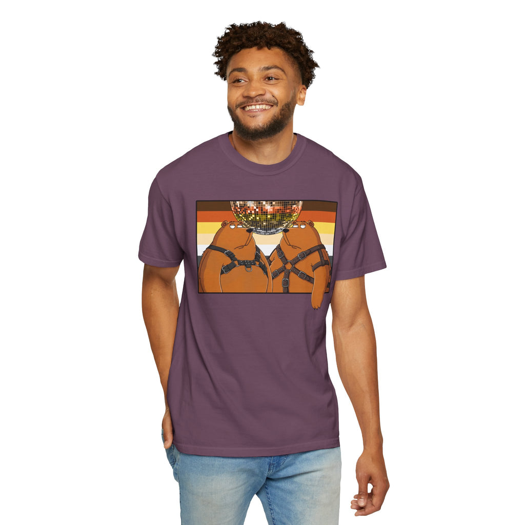 Bearmart®: Leather Bears Disco │Comfort Colors® T-shirt