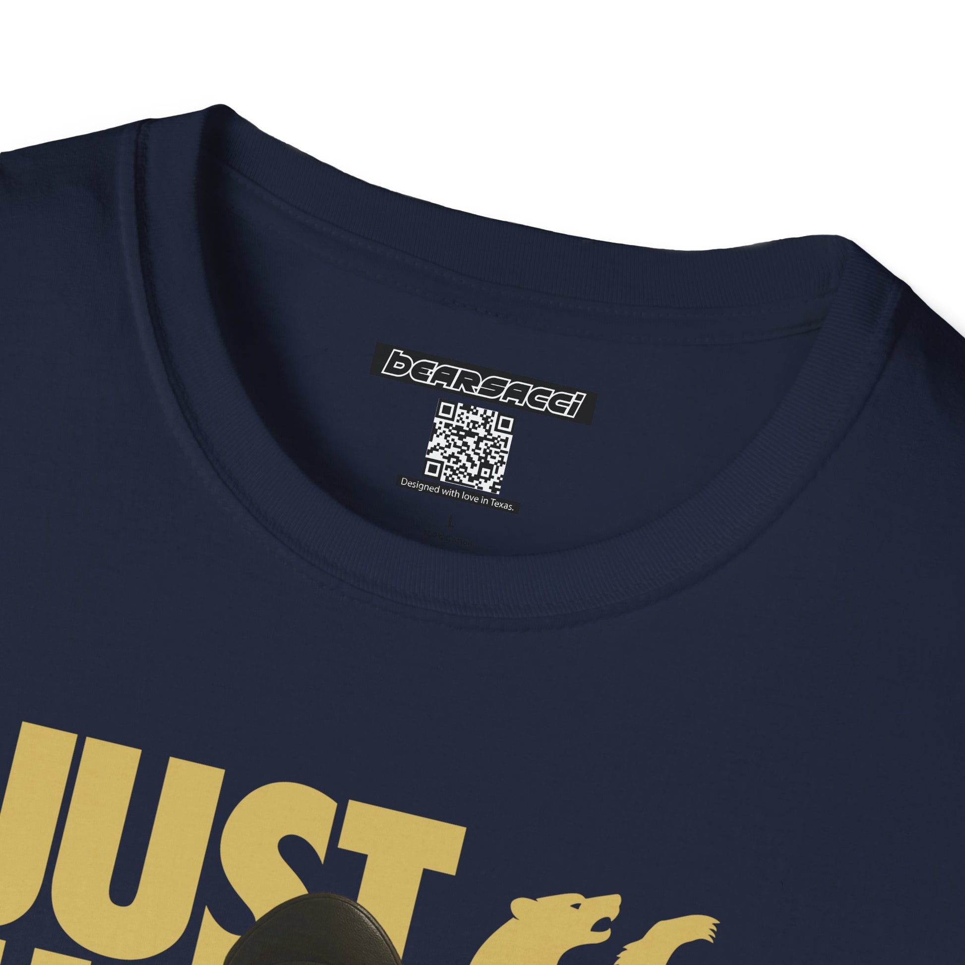 Bearsacci™ X Dominion: Just Fucking Do It Dom Daddy Teddy Bear│ Softsyle T-shirt