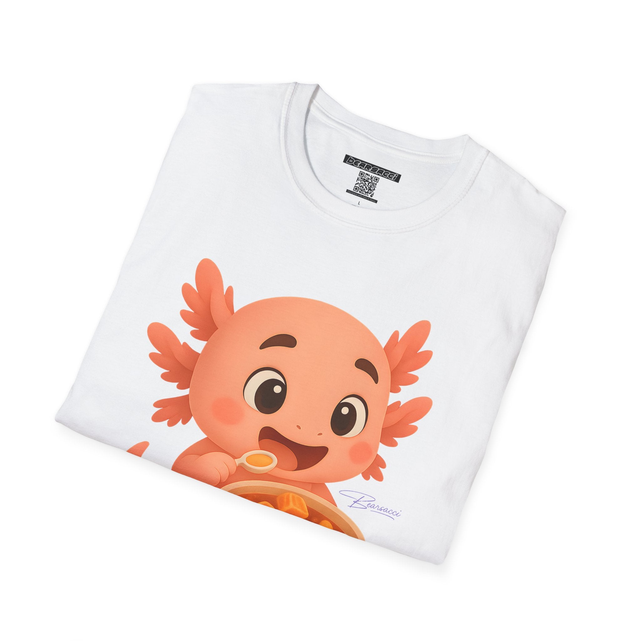 PeroLike X HyperPop®: Axolotl Menudo │ Softsyle T-shirt