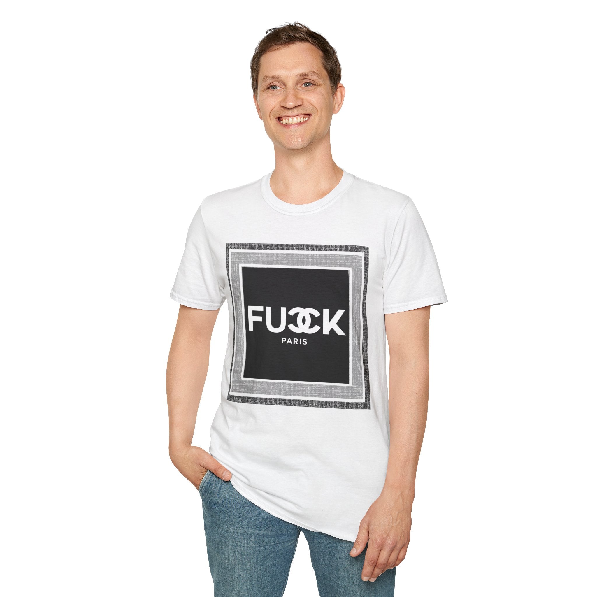 Fake Designer™: Fuck Paris│ Softsyle T-shirt