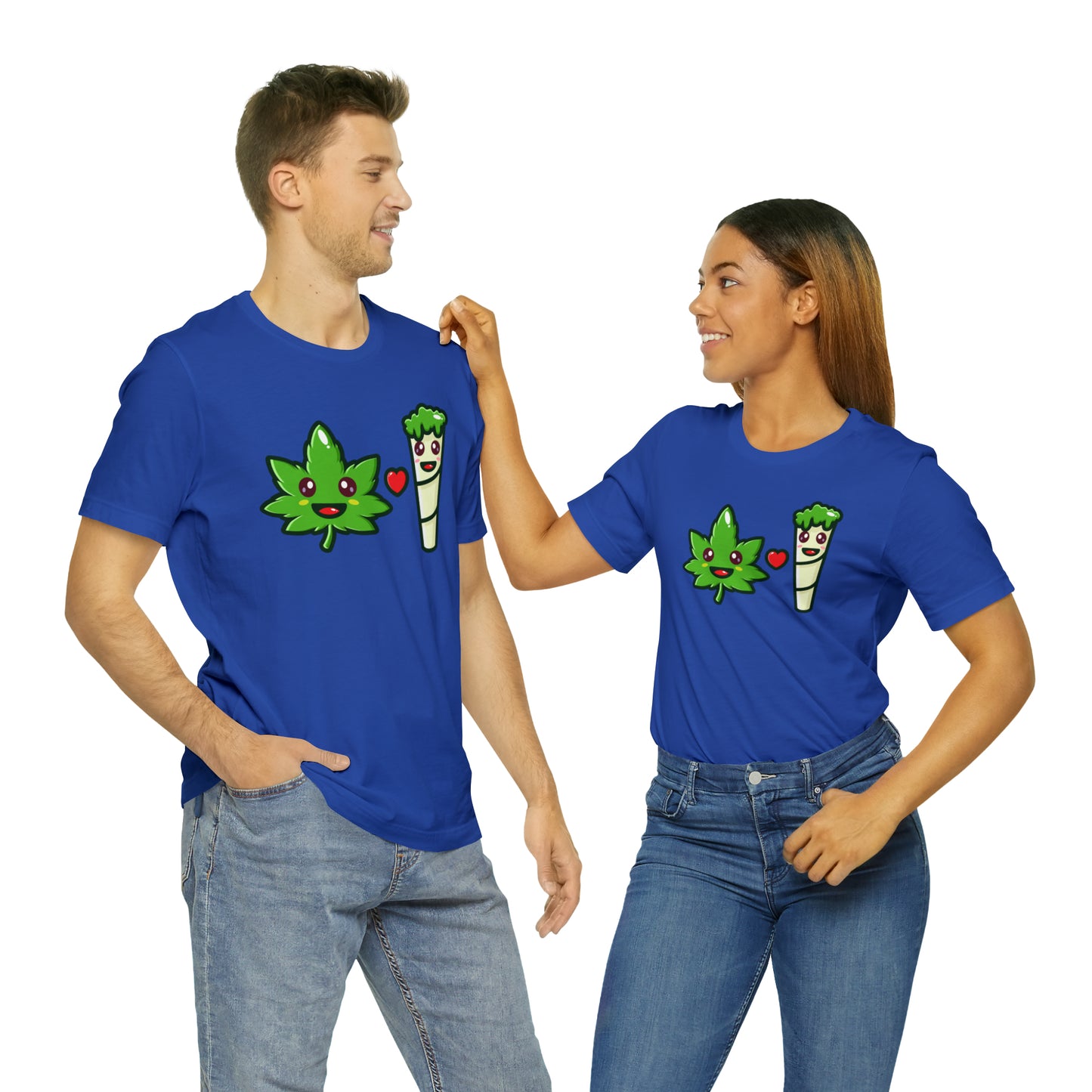 Stoney: Leafy Loves Blunty  │Premium Jersey T-shirt