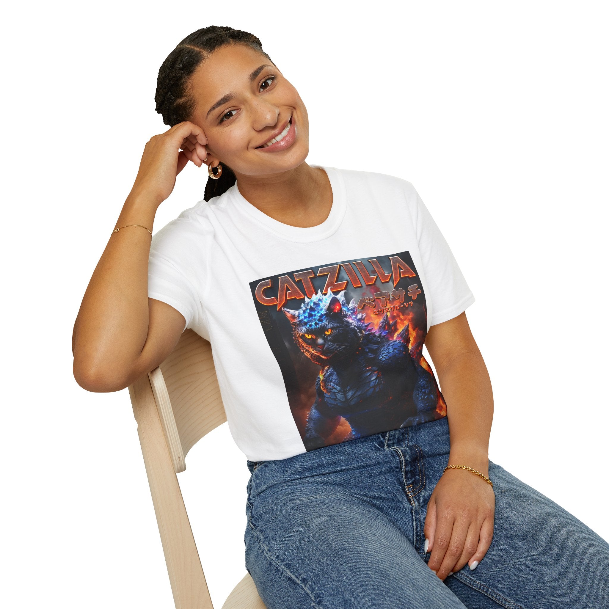 Fake Designer™: Catzilla │ Softsyle T-shirt