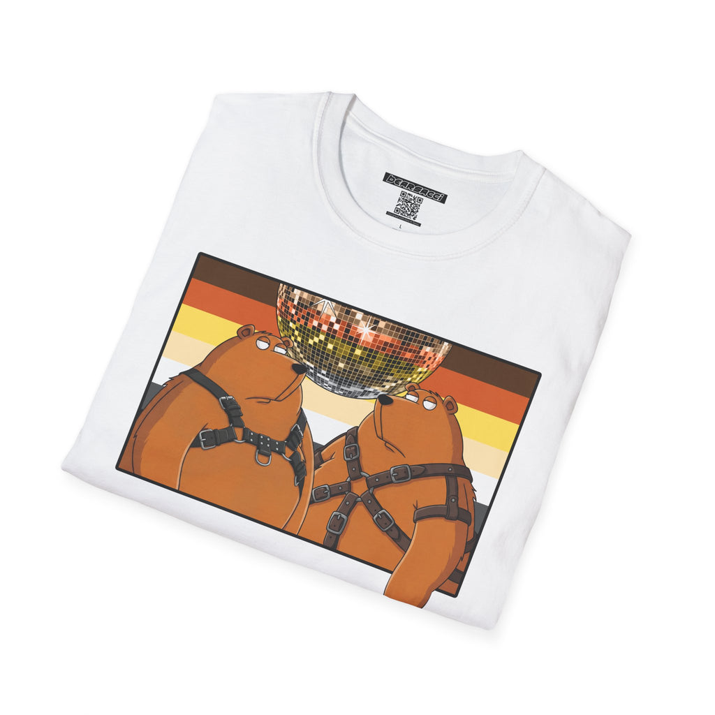 Bearmart®: Leather Bears Disco │Softsyle T-shirt