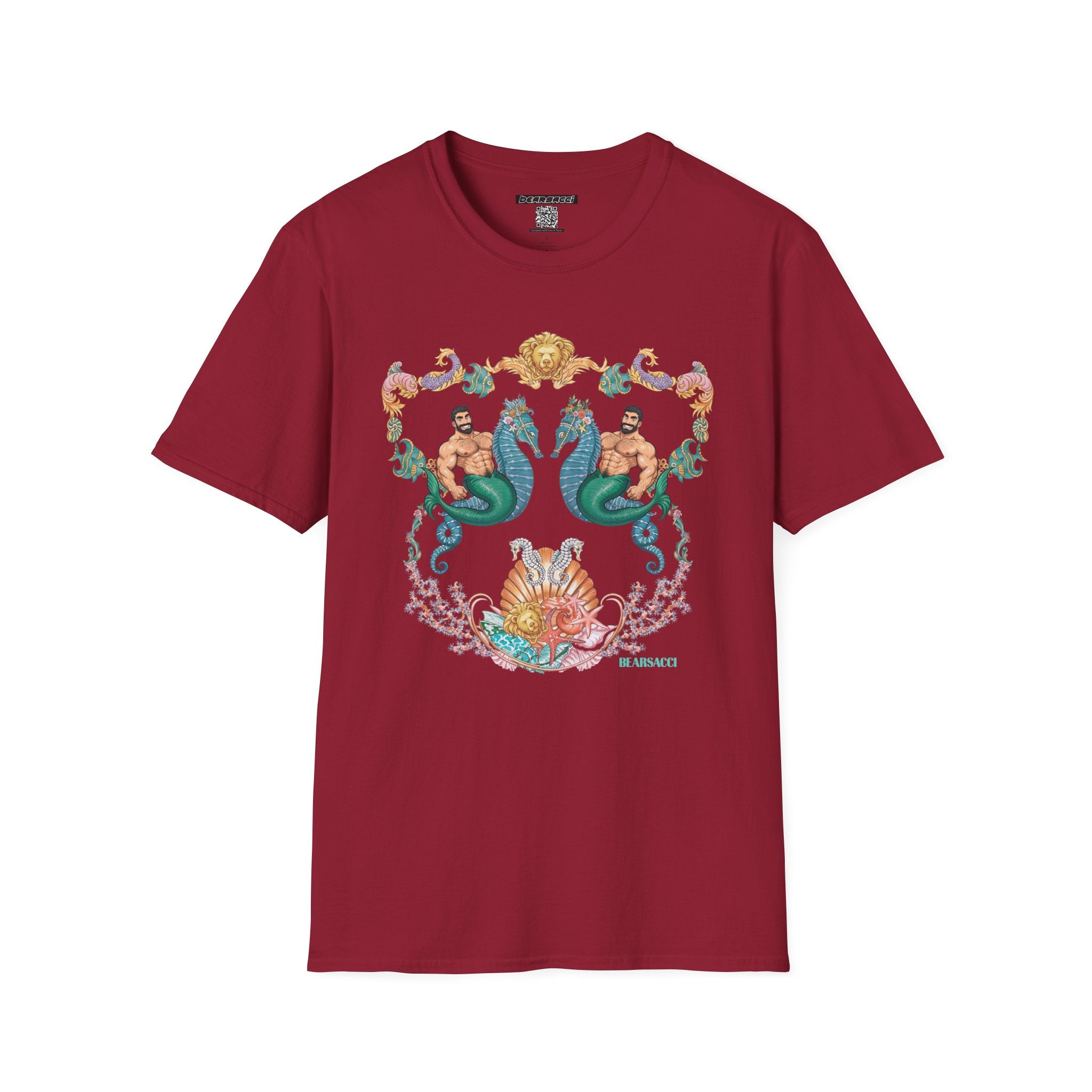 FakeDesigner®: Coral Fantasy: Bearoque Edition │ Softsyle T-shirt