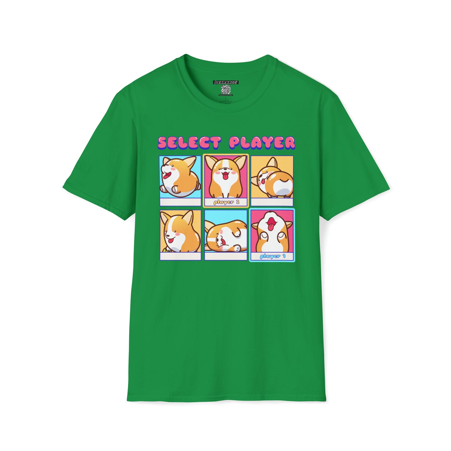 HyperPop™: Corgi Dog Select Player │ Softsyle T-shirt