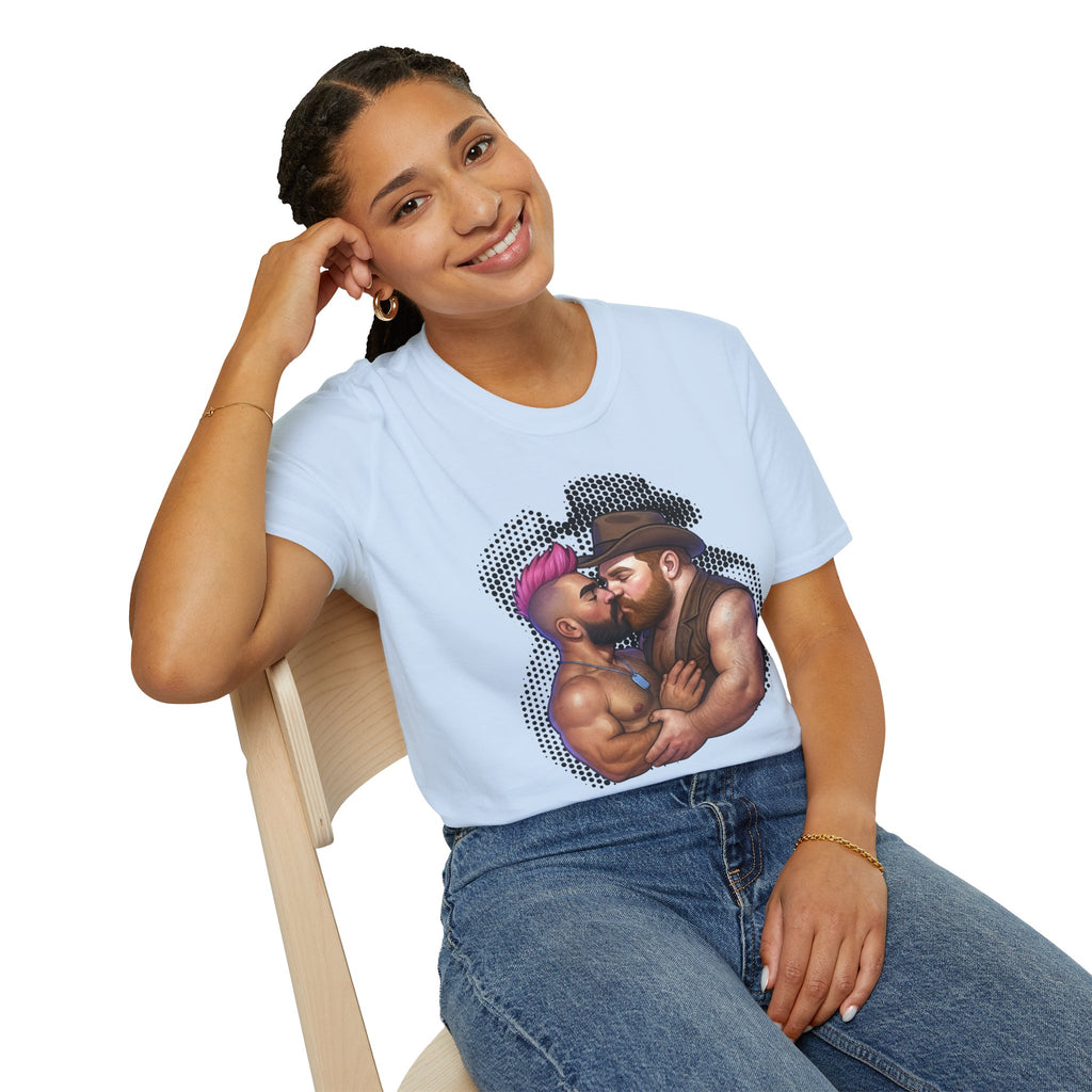 Bearsacci™: Cowboy & MMA Fighter│ Softsyle T-shirt