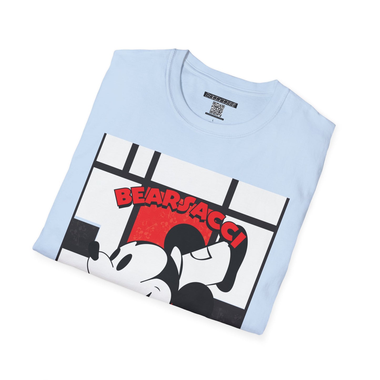 HyperPop™: Mondrian Steamboat Willie│ Softsyle T-shirt