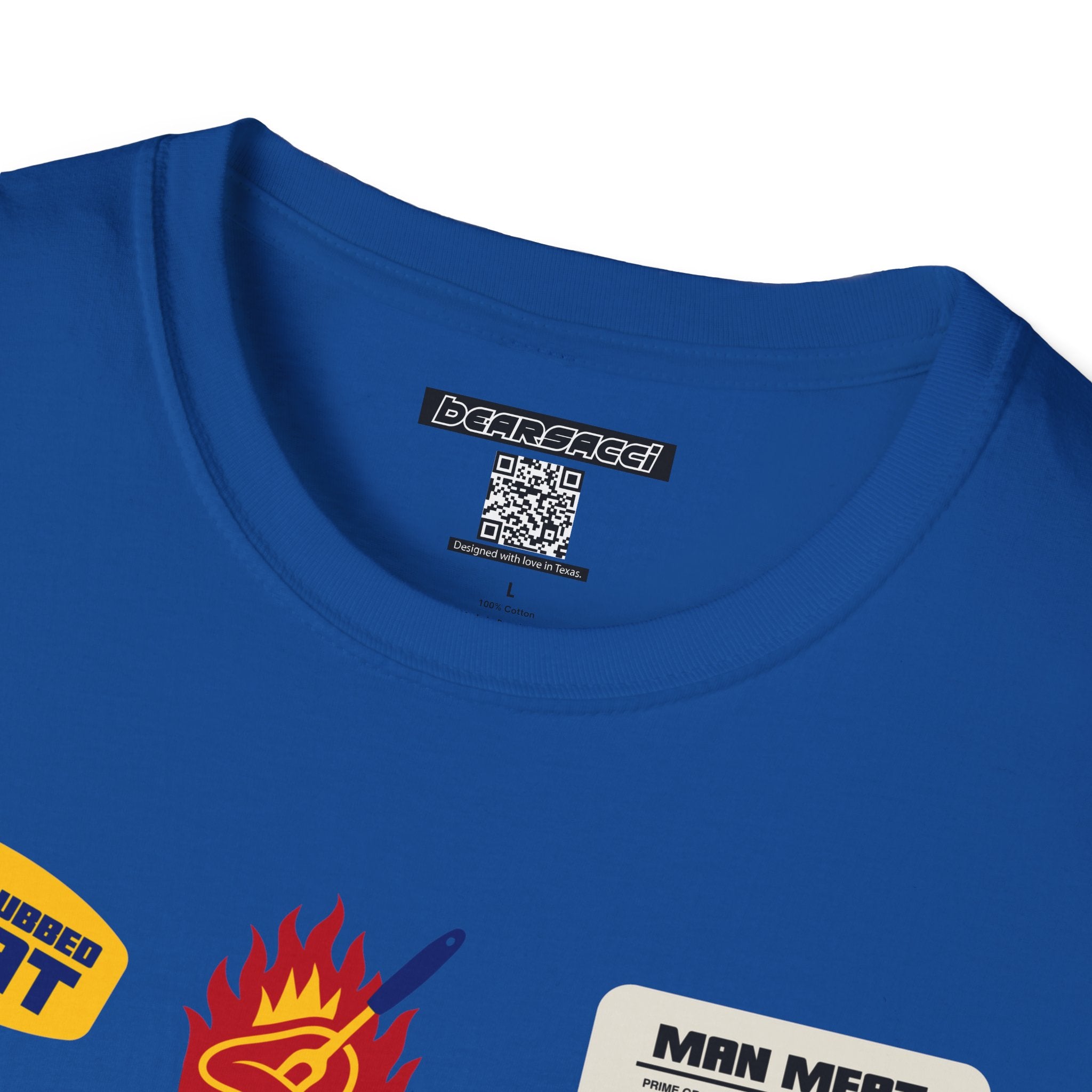 Bearmart®: Butcher Isle Meat Stickers (1950s Colorway) │Softsyle T-shirt