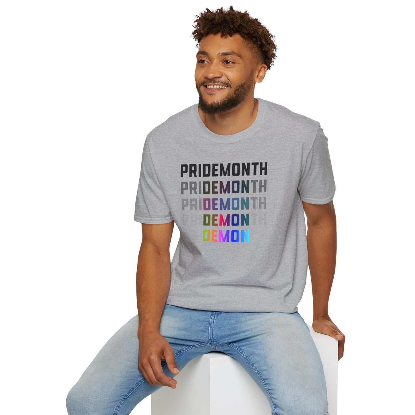 SlutPride™: PRI DEMON TH Meme Shirt │ Softsyle T-shirt