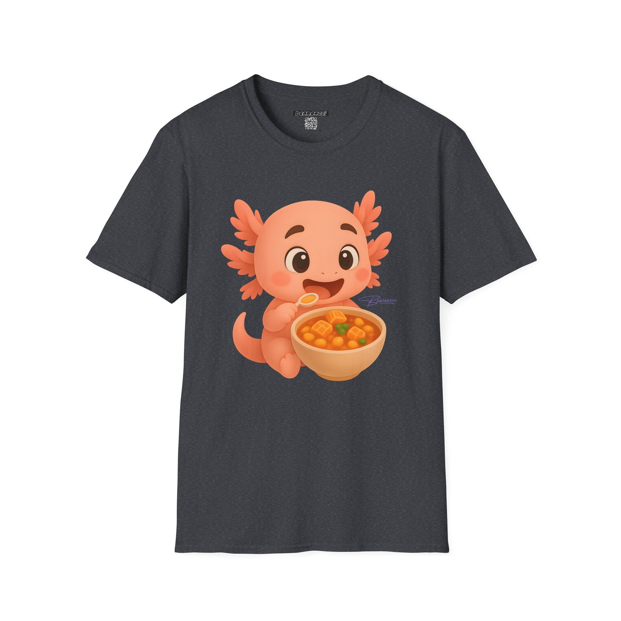 PeroLike X HyperPop®: Axolotl Menudo │ Softsyle T-shirt