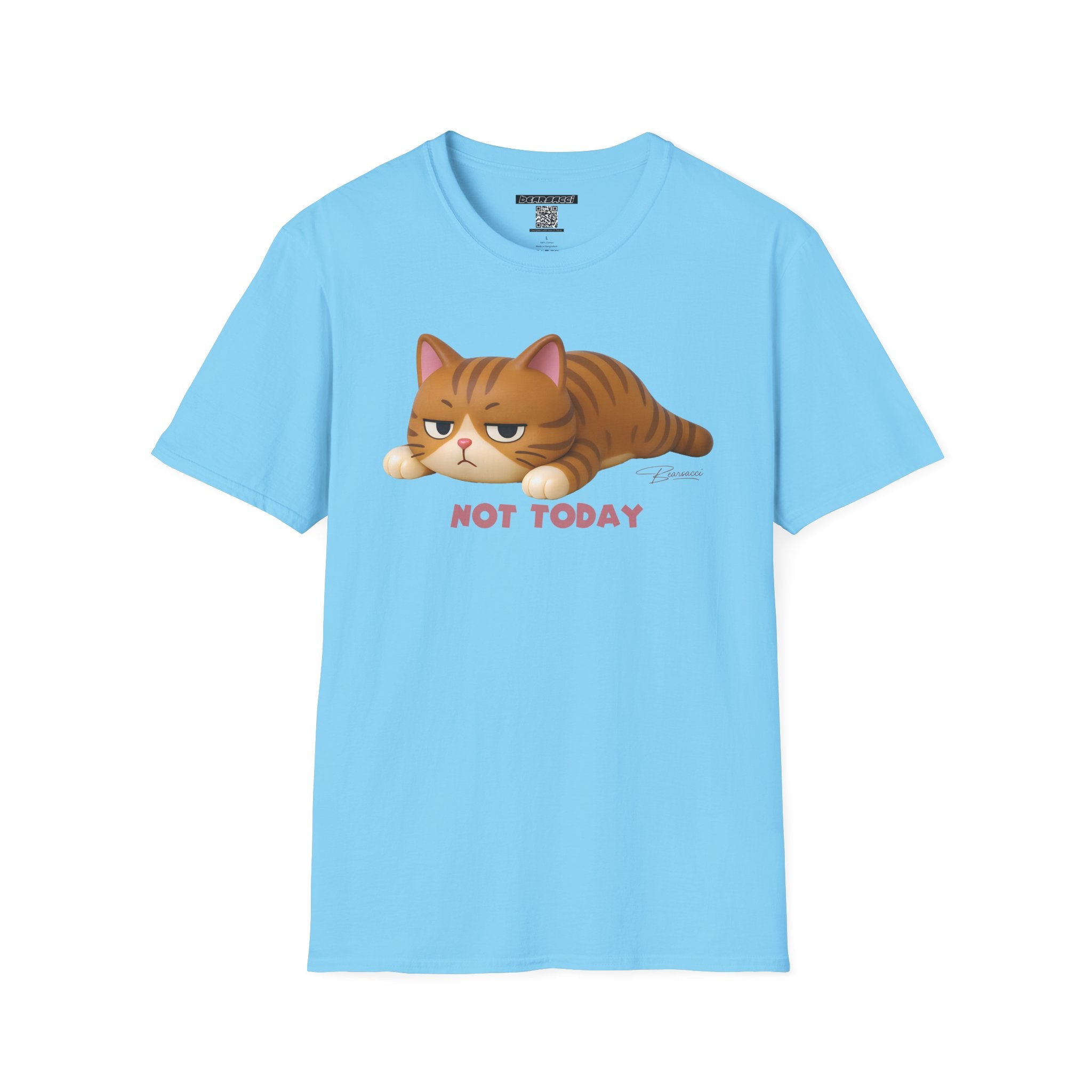 HyperPop®: Not Today Cat │ Softsyle T-shirt
