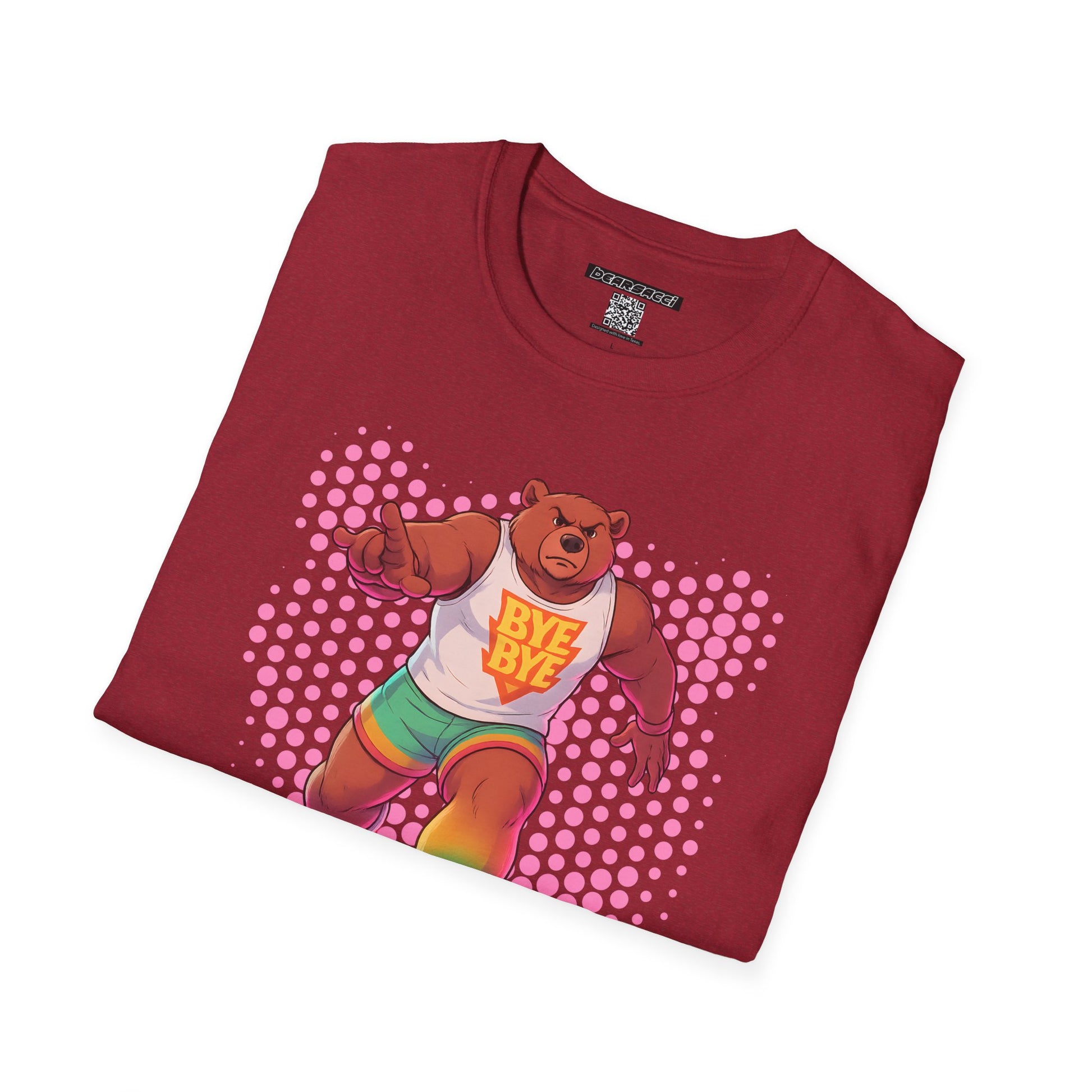 GymBros®: Bye Bye Bad Decisions Bear │ Softsyle T-shirt