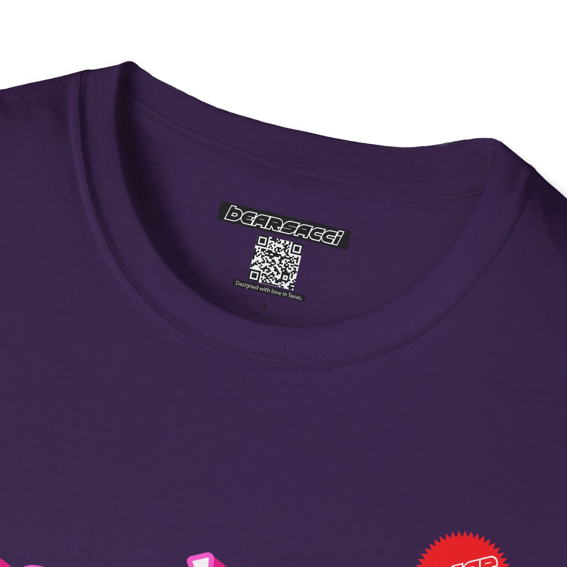 Bearbie® X Slutpride®: Bareback Logo │Softsyle T-shirt