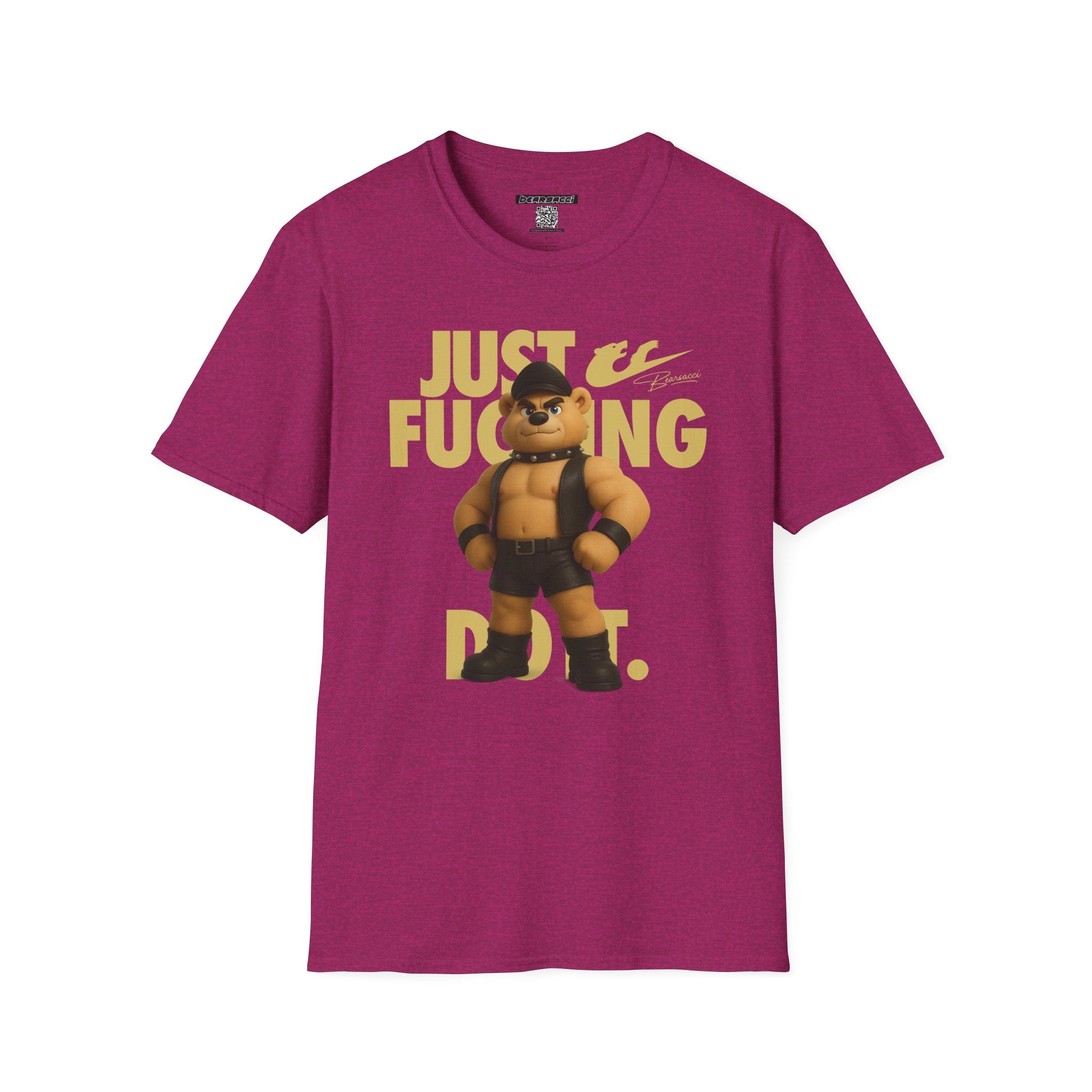Bearsacci™ X Dominion: Just Fucking Do It Dom Daddy Teddy Bear│ Softsyle T-shirt