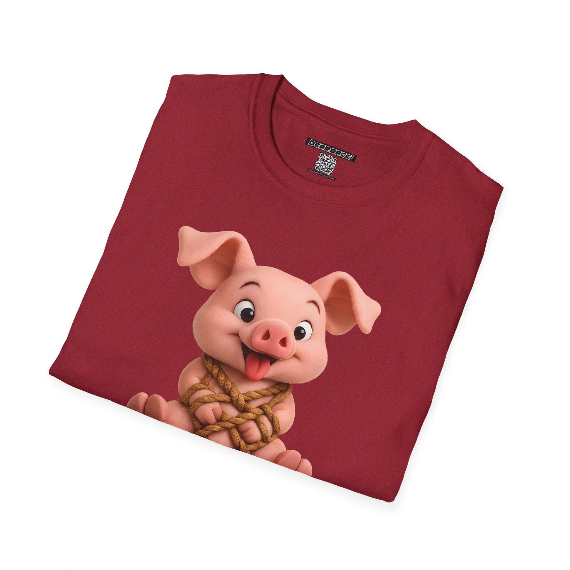 SlutPride® X Dominion®: Hog Tied (Rope Piggy)│ Softsyle T-shirt