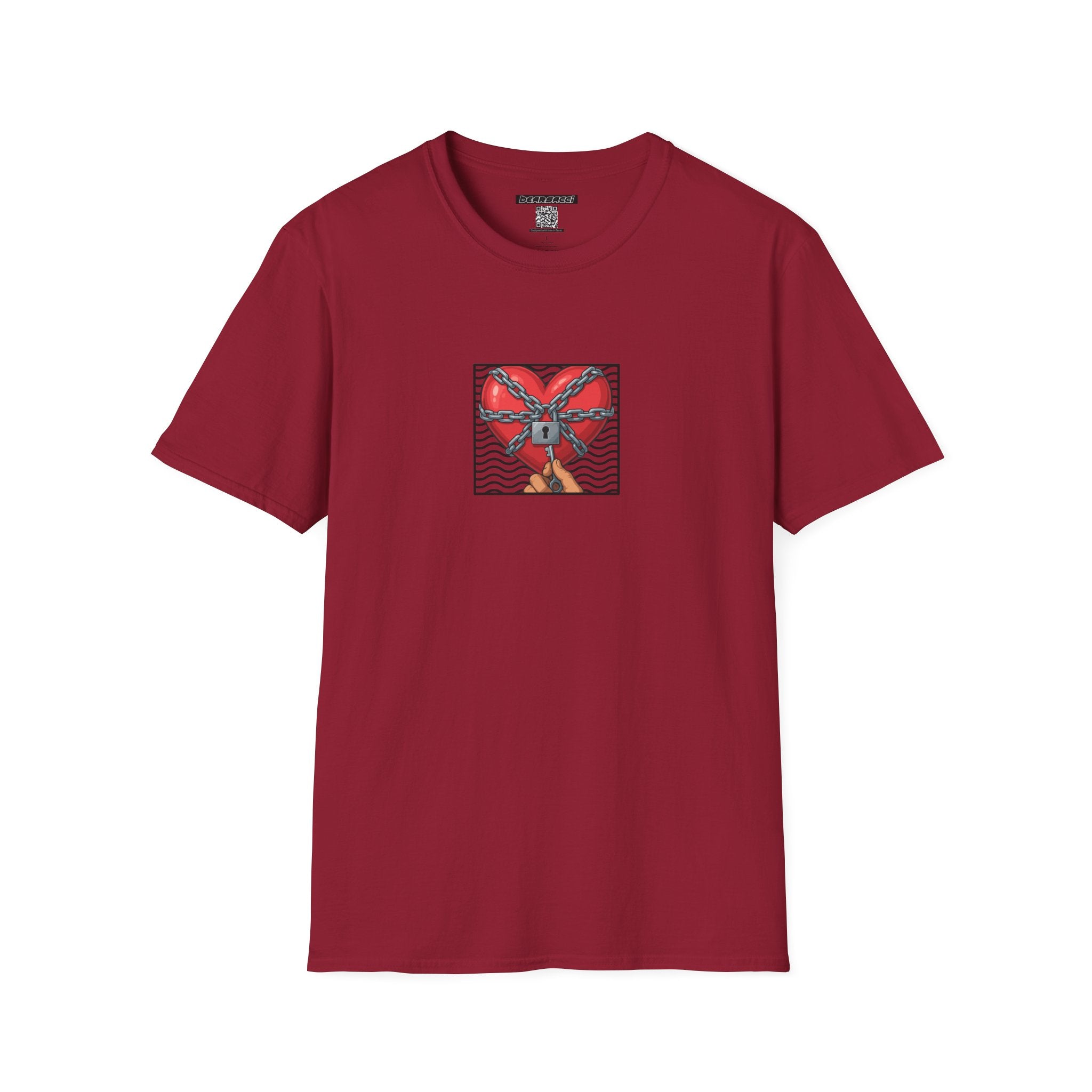 SlutPride® X Dominion®: Locked Heart │ Softsyle T-shirt