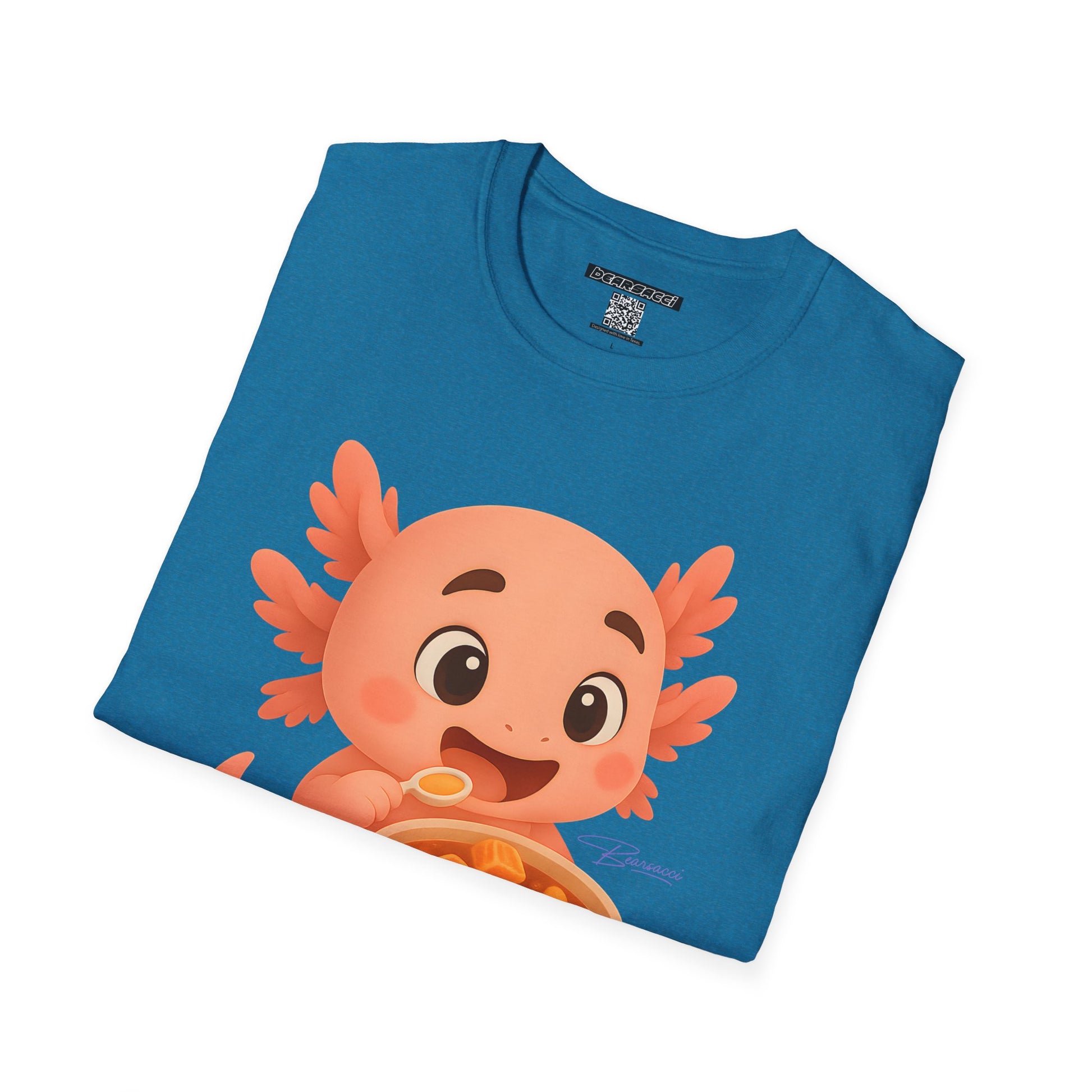 PeroLike X HyperPop®: Axolotl Menudo │ Softsyle T-shirt