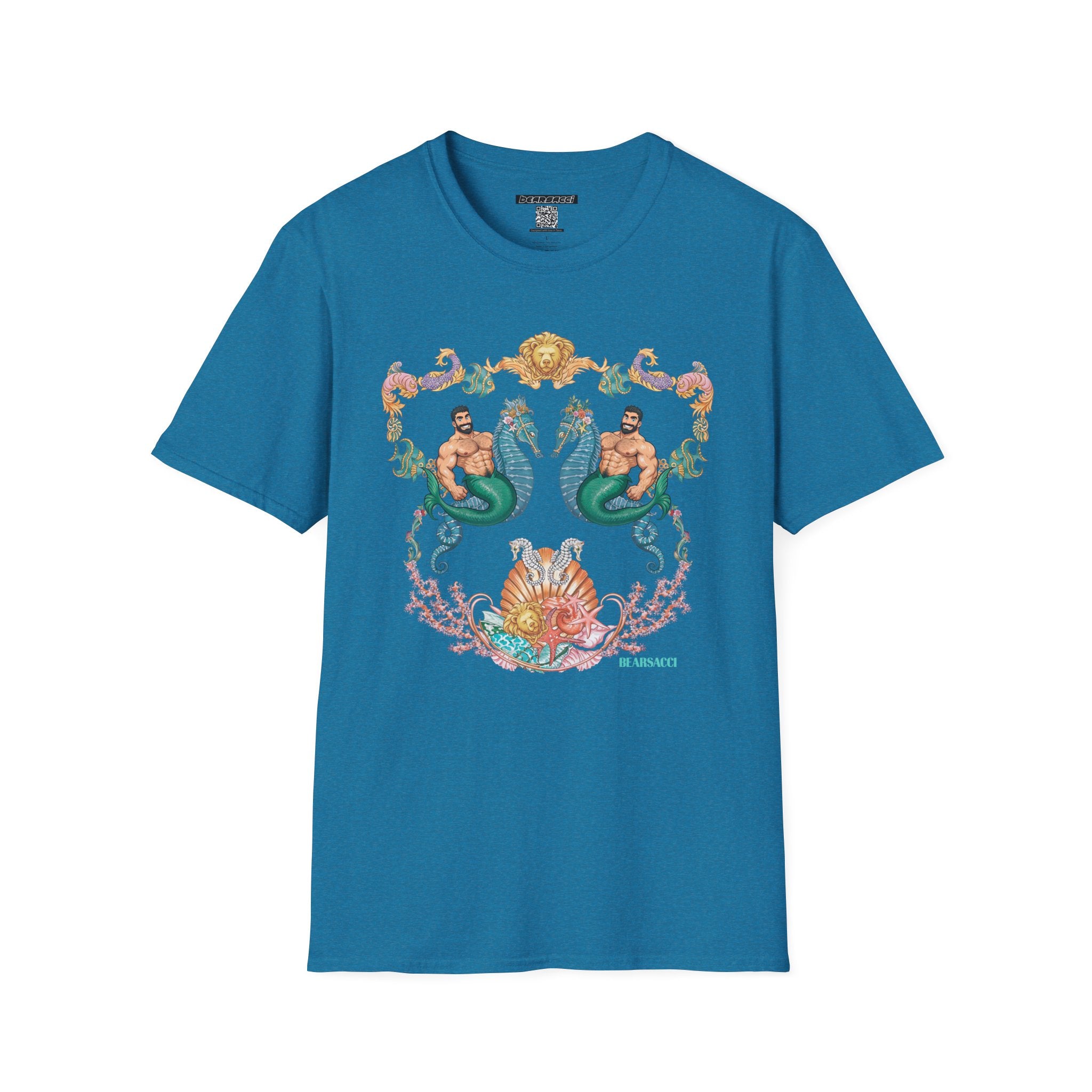 FakeDesigner®: Coral Fantasy: Bearoque Edition │ Softsyle T-shirt