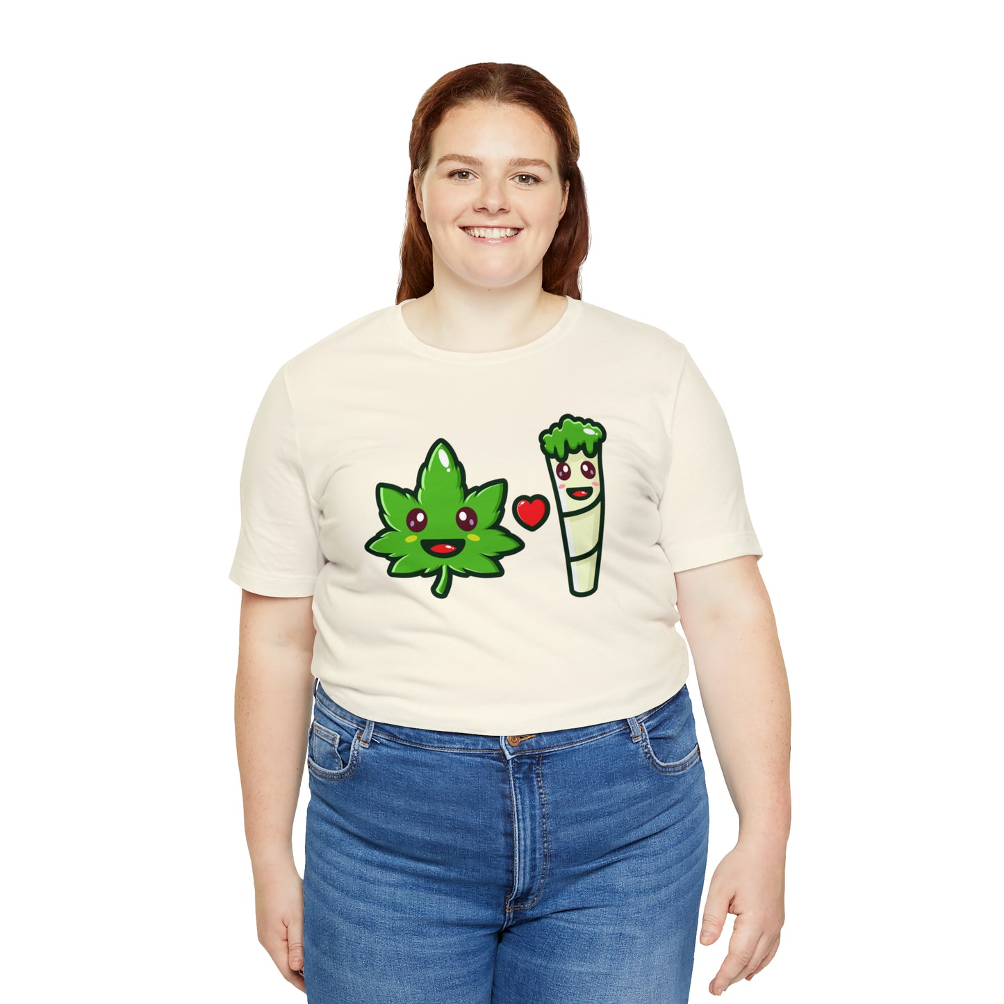 Stoney: Leafy Loves Blunty  │Premium Jersey T-shirt