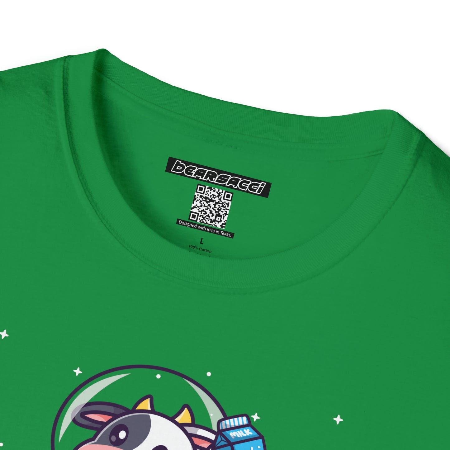 HyperPop™: Cow, Dog & Cat In Space │ Softsyle T-shirt