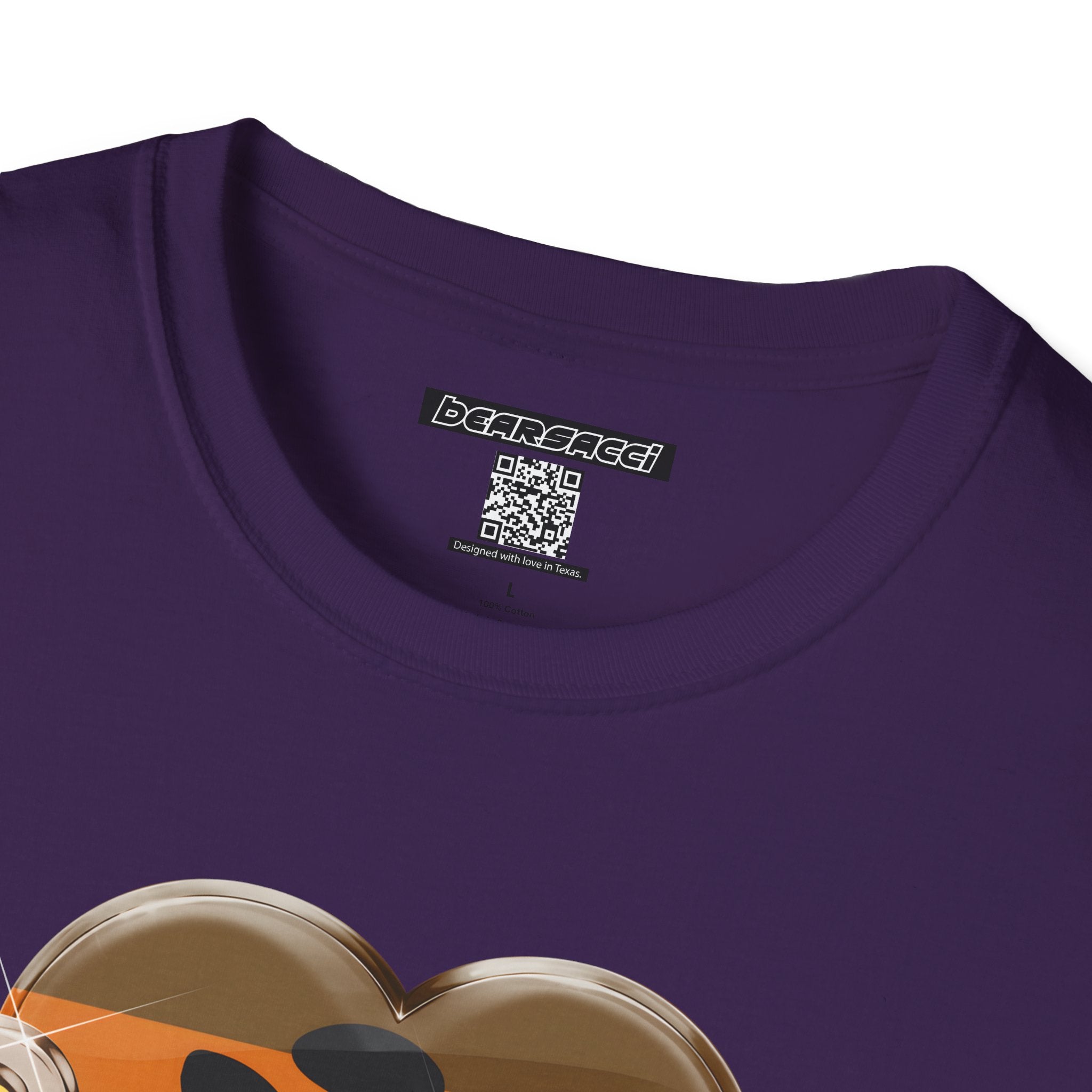 Bearbie®: Heart Claw Logo (Bear Flag Version)│ Softsyle T-shirt