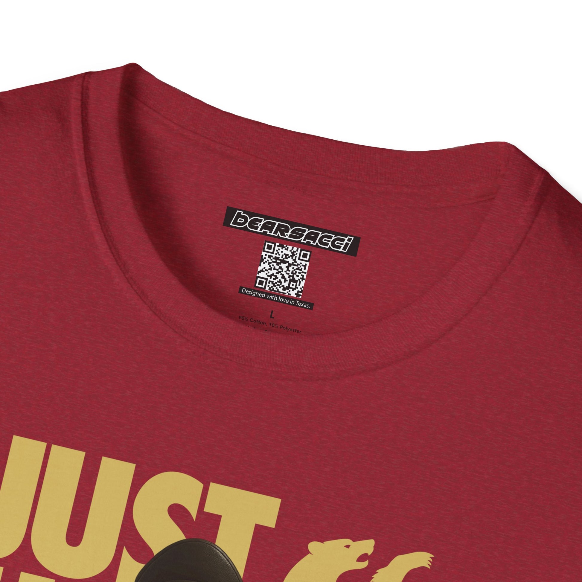 Bearsacci™ X Dominion: Just Fucking Do It Dom Daddy Teddy Bear│ Softsyle T-shirt