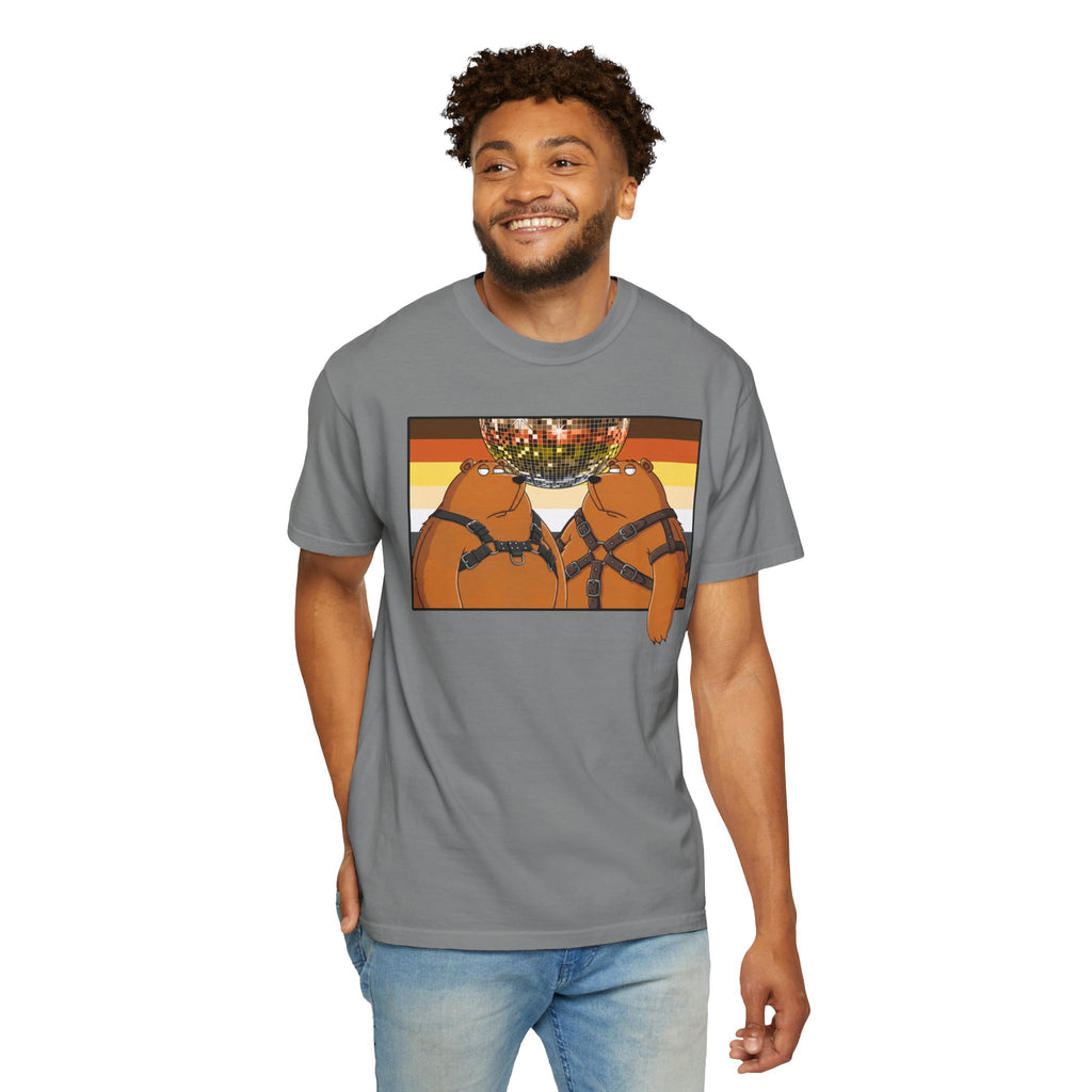 Bearmart®: Leather Bears Disco │Comfort Colors® T-shirt