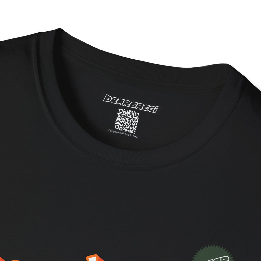 Bearbie® X Slutpride®: Bareback Logo (Hunter) │Softsyle T-shirt