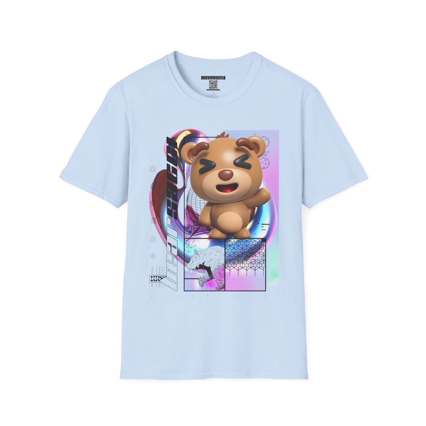 HyperPop™: Y2K Teddy Bear │ Softsyle T-shirt