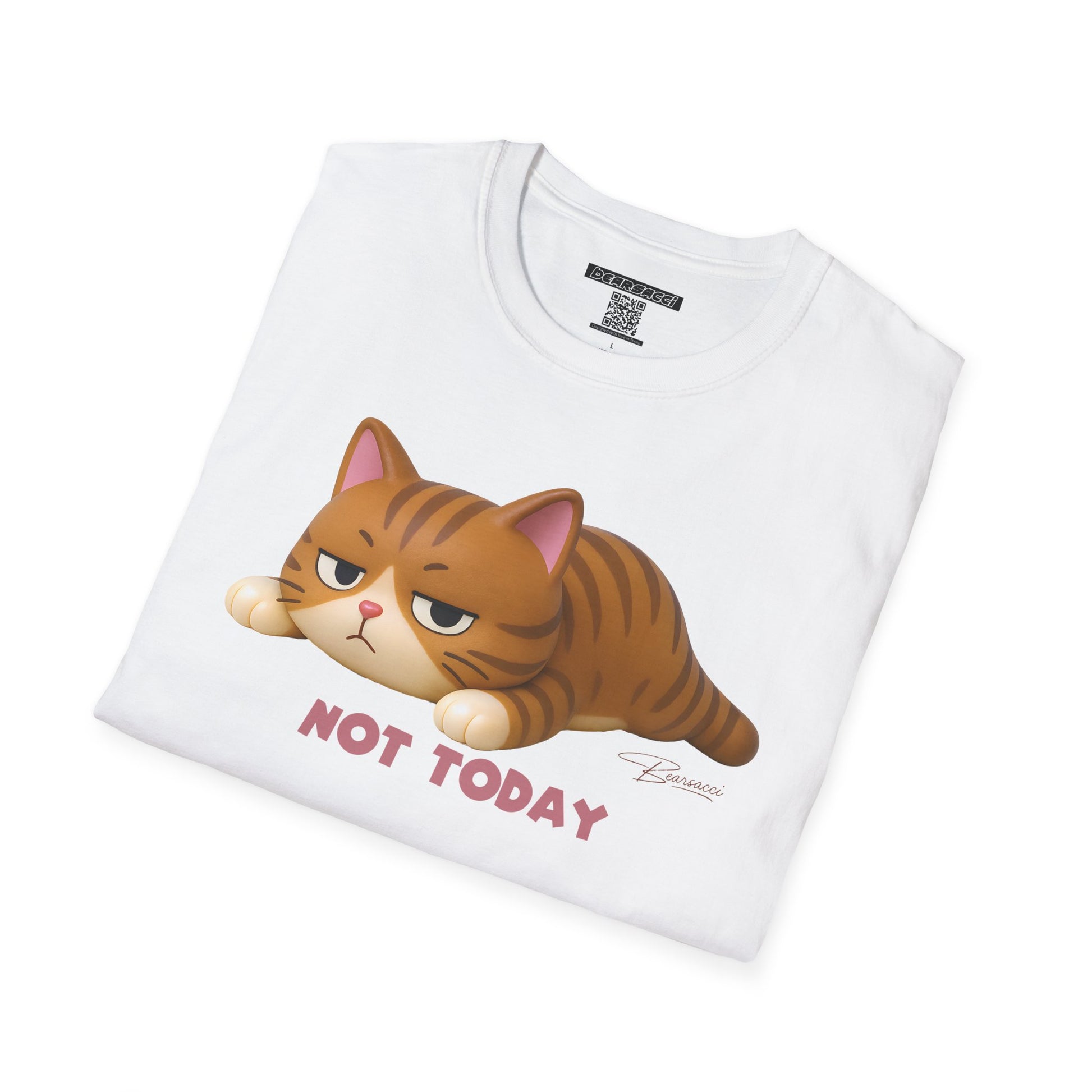 HyperPop®: Not Today Cat │ Softsyle T-shirt