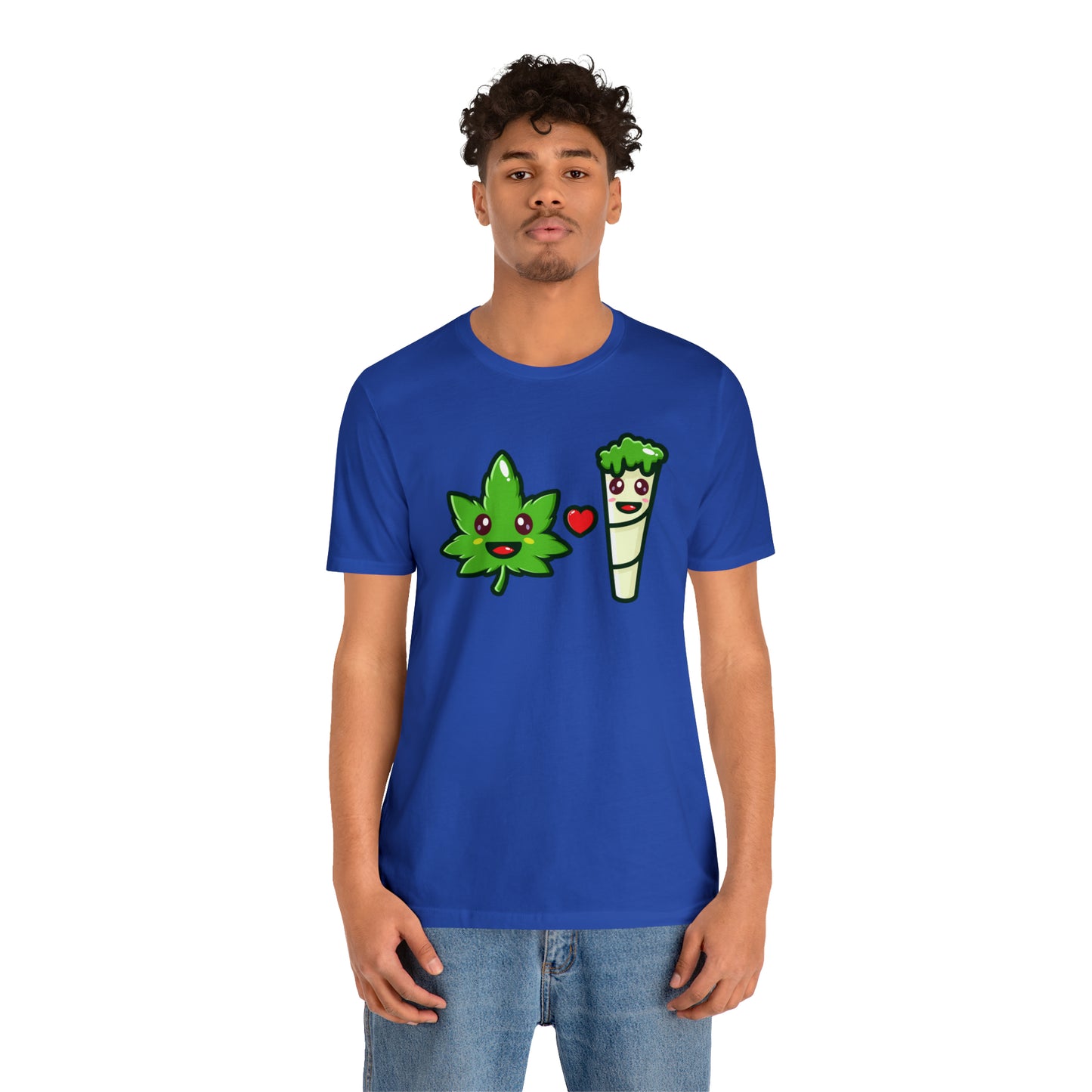 Stoney: Leafy Loves Blunty  │Premium Jersey T-shirt