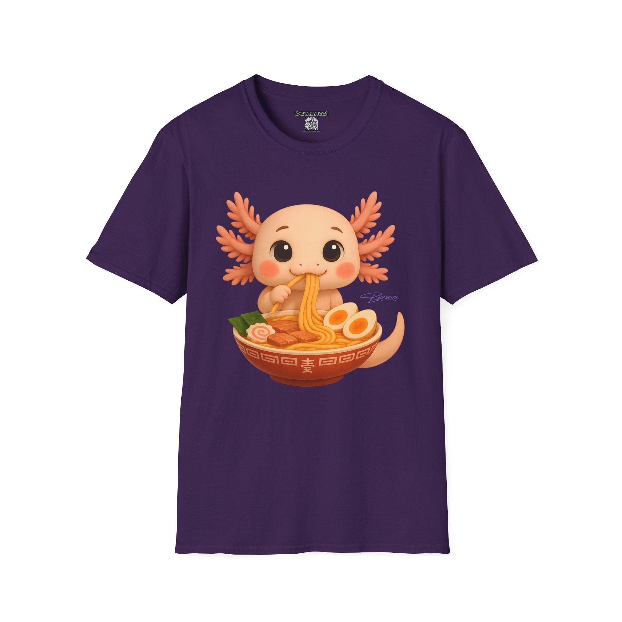 PeroLike X HyperPop®: Axolotl Ramen │ Softsyle T-shirt